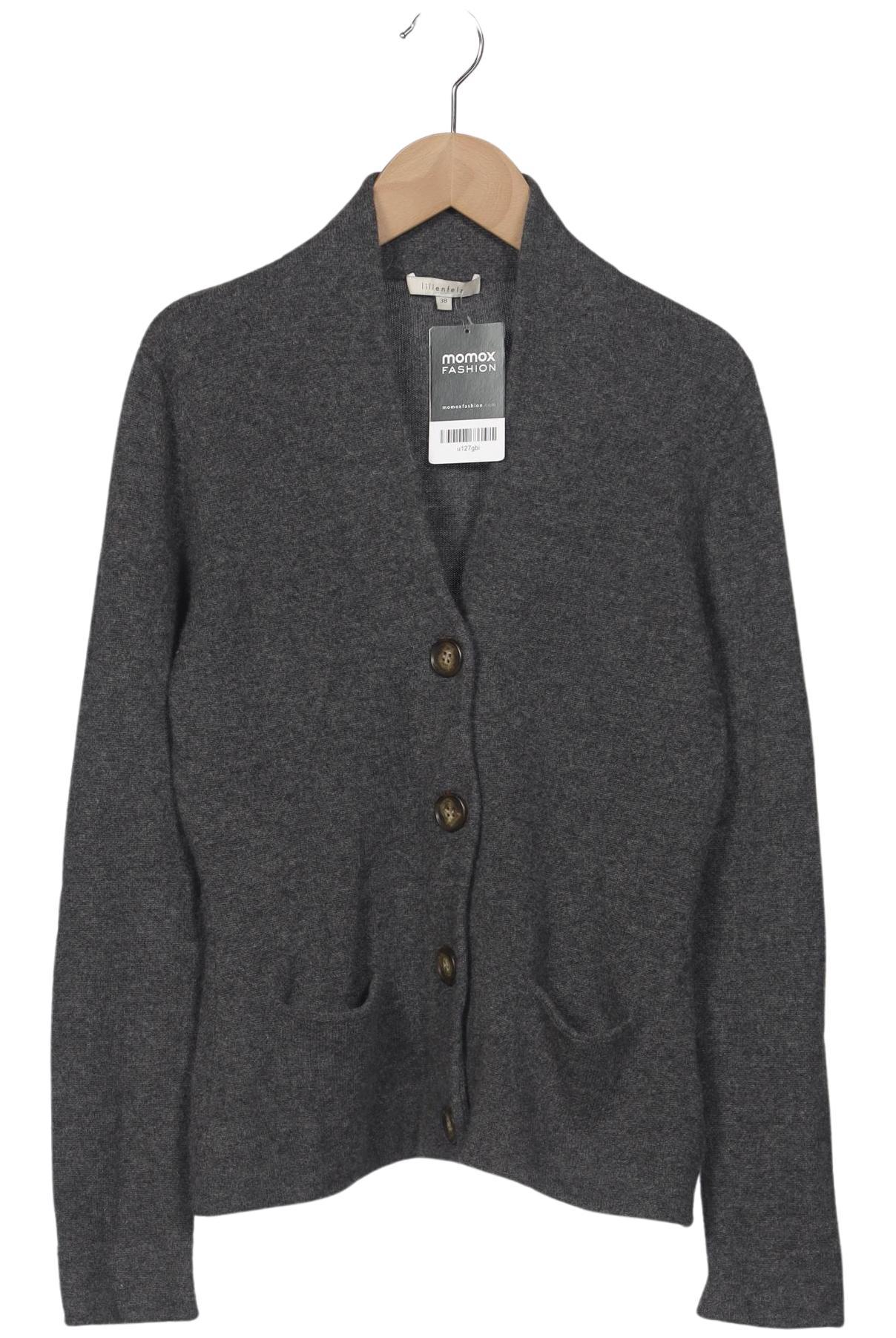 

lilienfels Damen Strickjacke, grau, Gr. 38