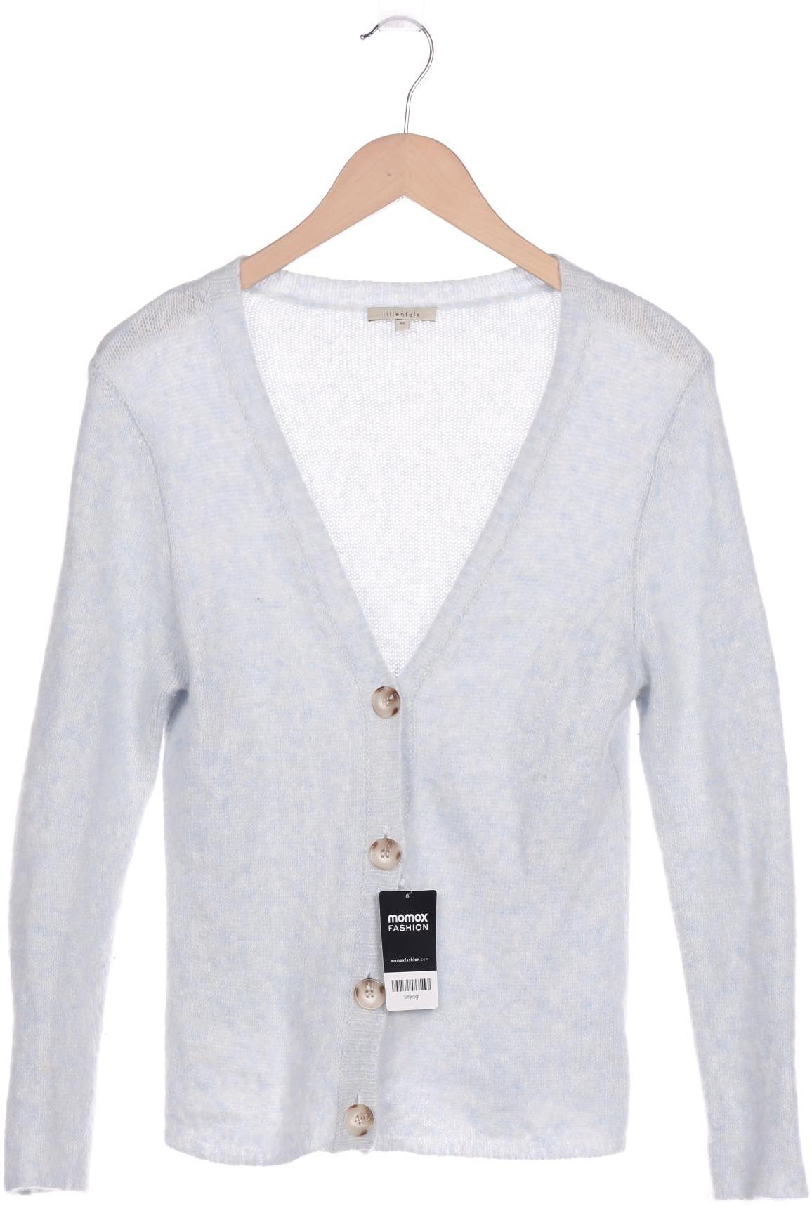 

lilienfels Damen Strickjacke, hellblau, Gr. 42