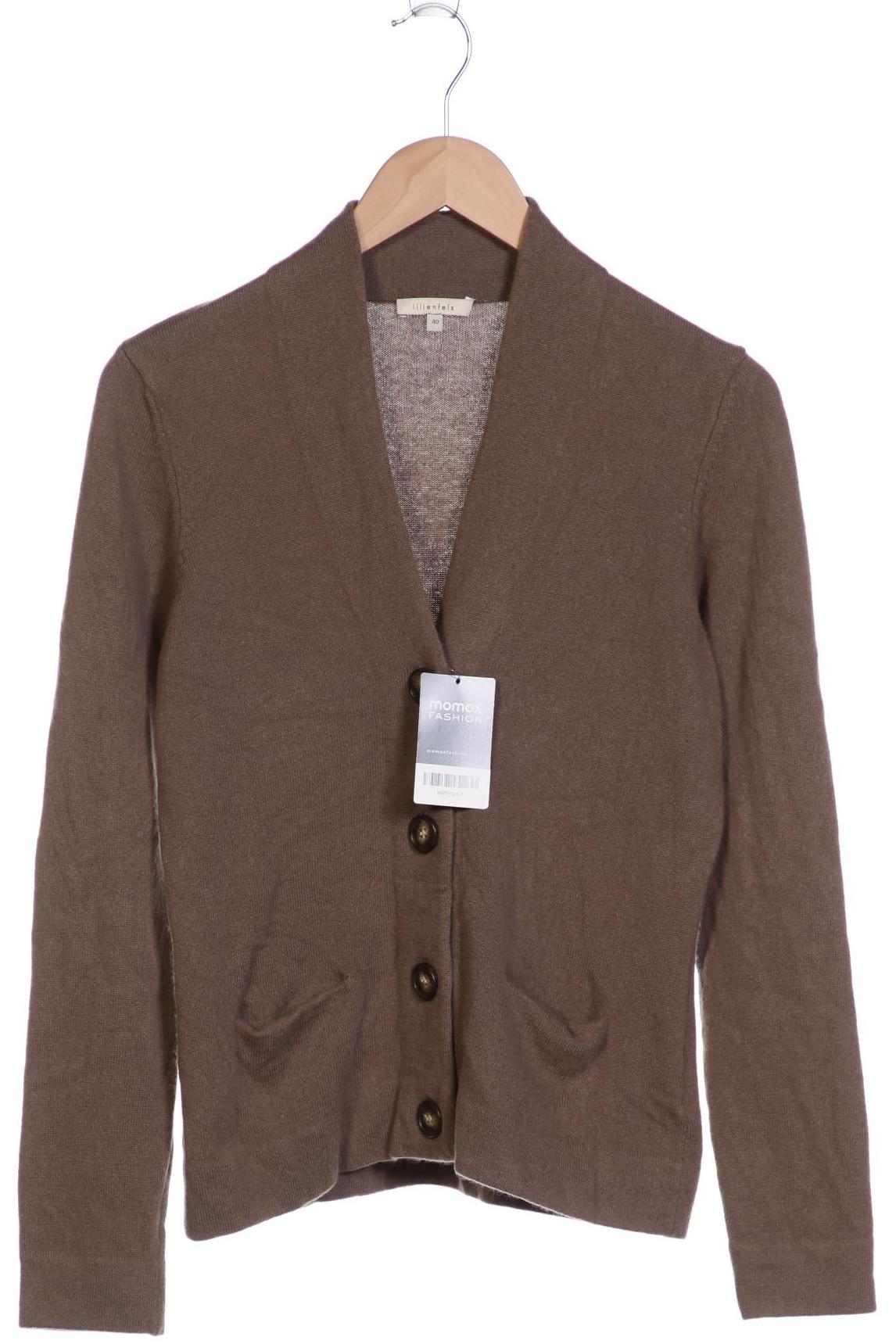 

lilienfels Damen Strickjacke, braun, Gr. 40