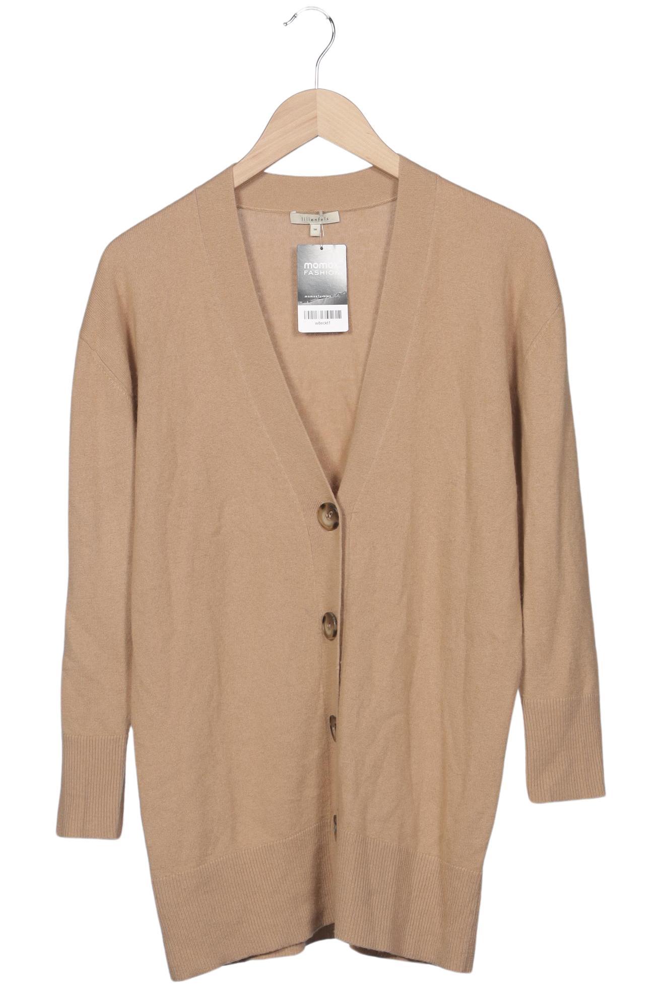 

lilienfels Damen Strickjacke, beige, Gr. 38