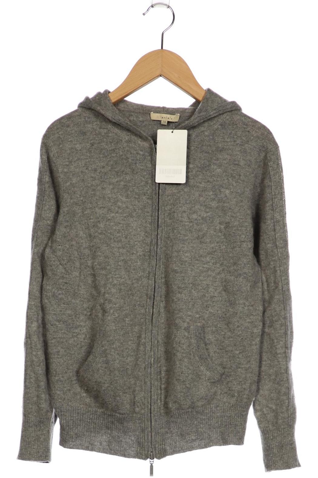 

lilienfels Damen Strickjacke, grau, Gr. 34