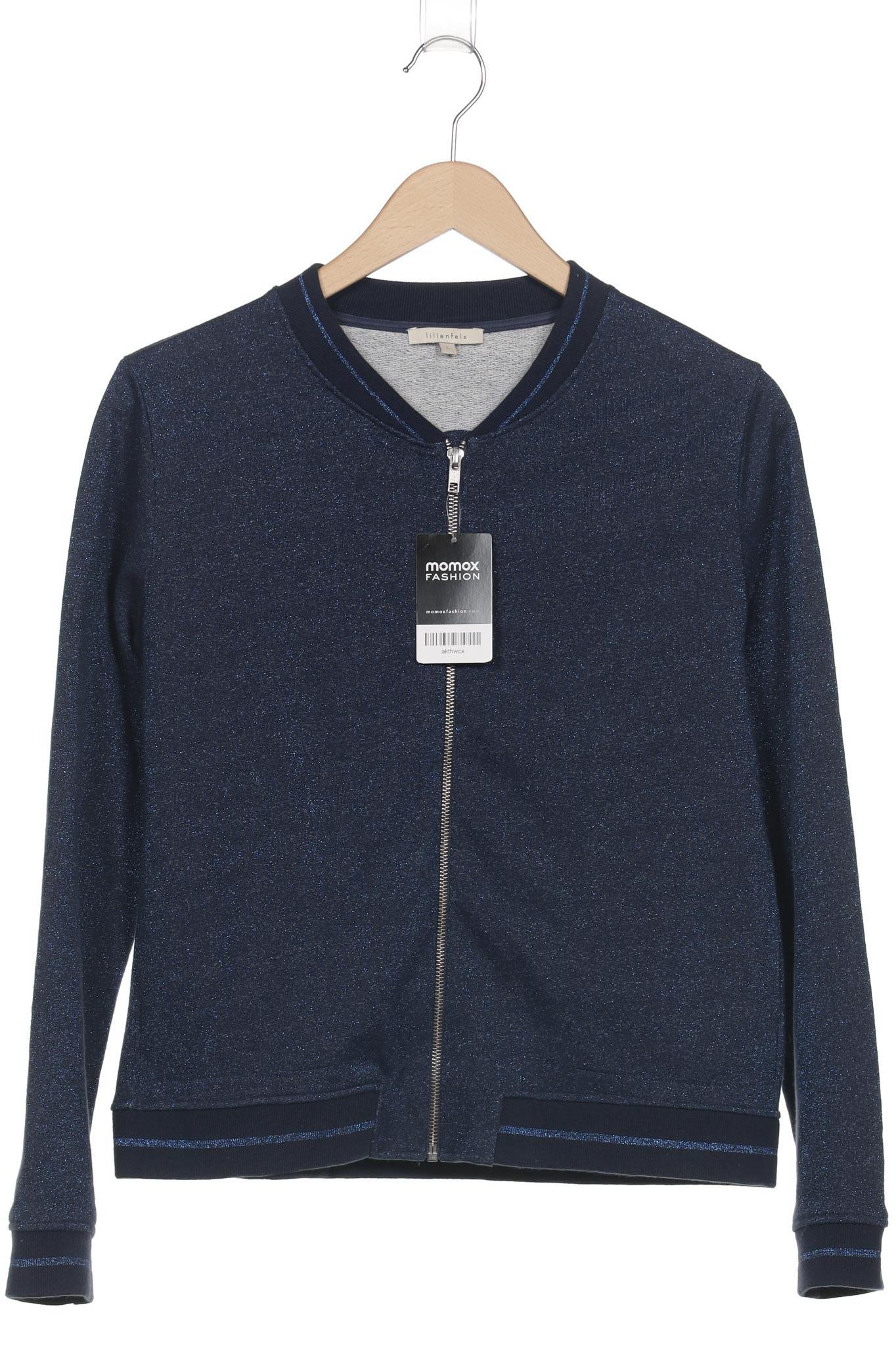 

lilienfels Damen Sweatshirt, marineblau, Gr. 42