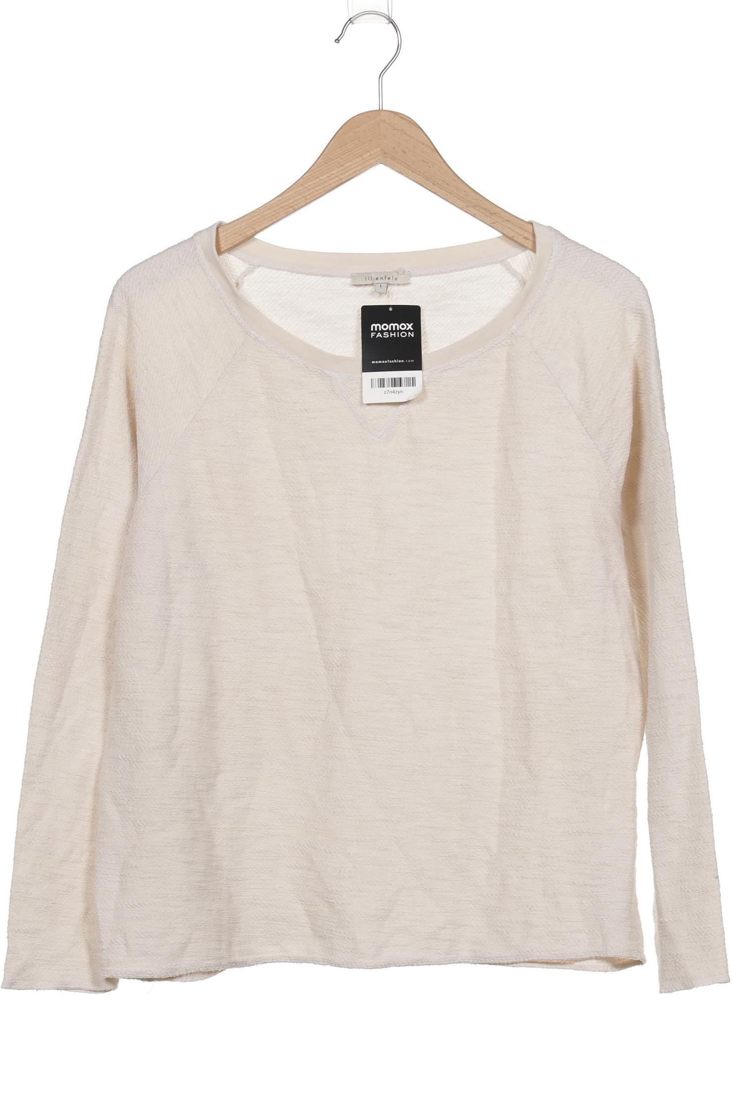 

lilienfels Damen Sweatshirt, beige, Gr. 42