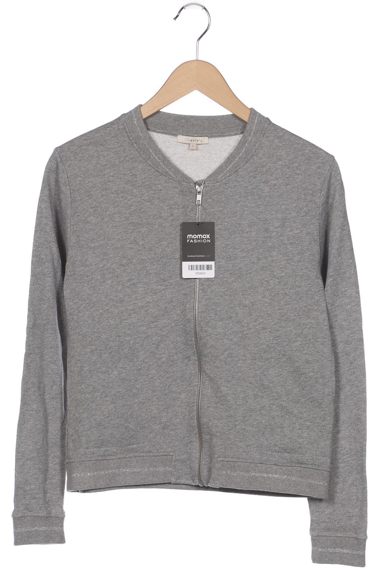 

lilienfels Damen Sweatshirt, grau, Gr. 42