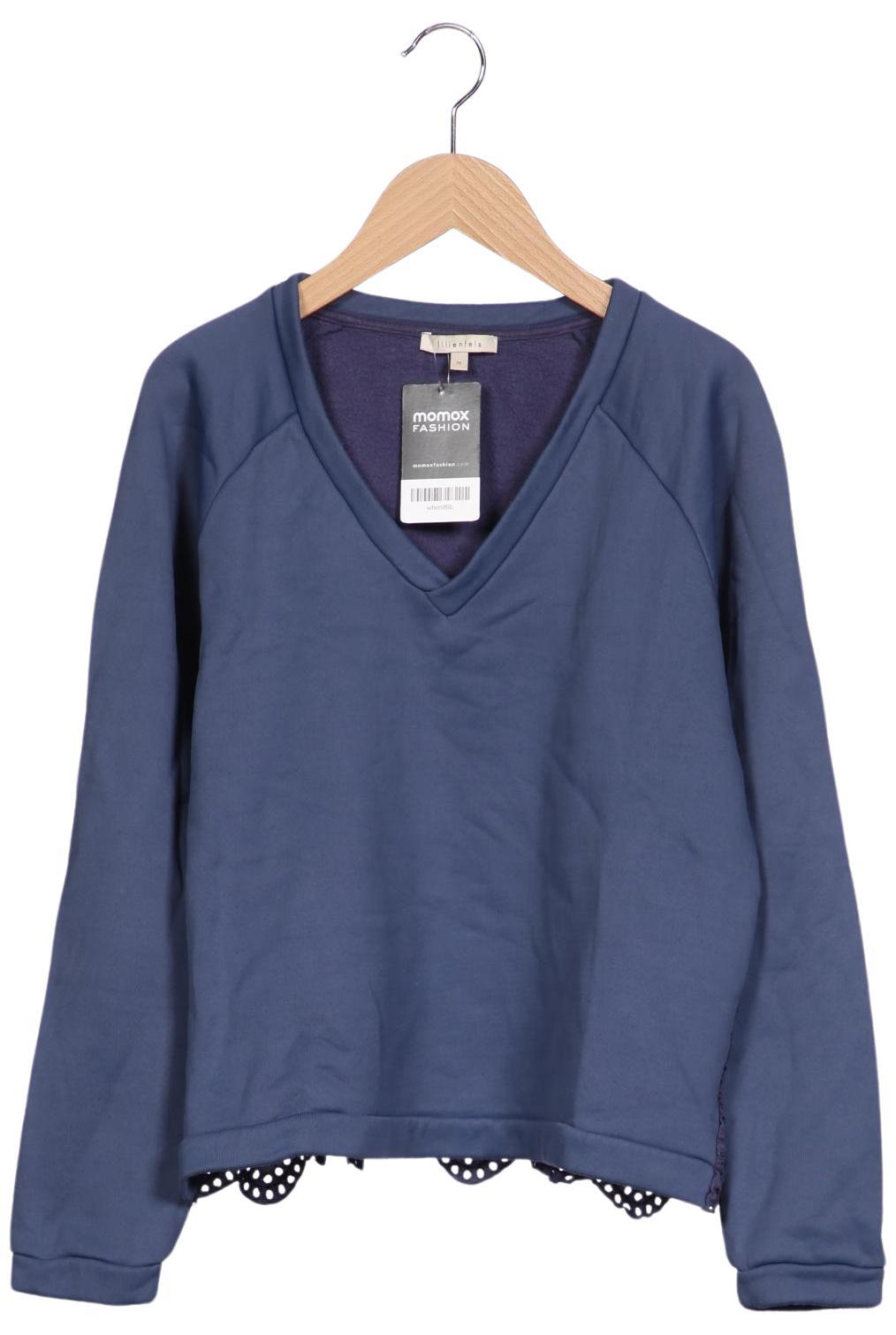 

lilienfels Damen Sweatshirt, marineblau, Gr. 38