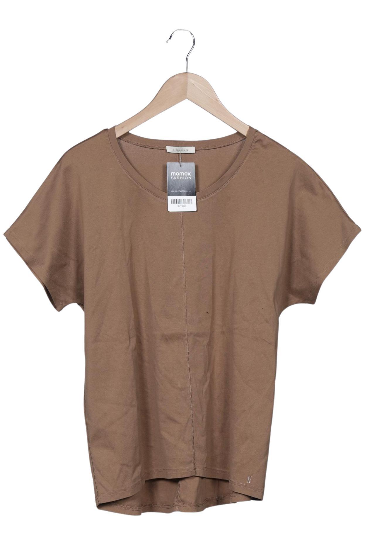 

lilienfels Damen T-Shirt, braun, Gr. 42