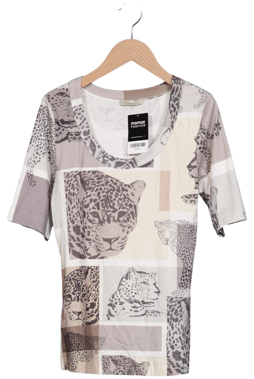 

lilienfels Damen T-Shirt, beige, Gr. 38