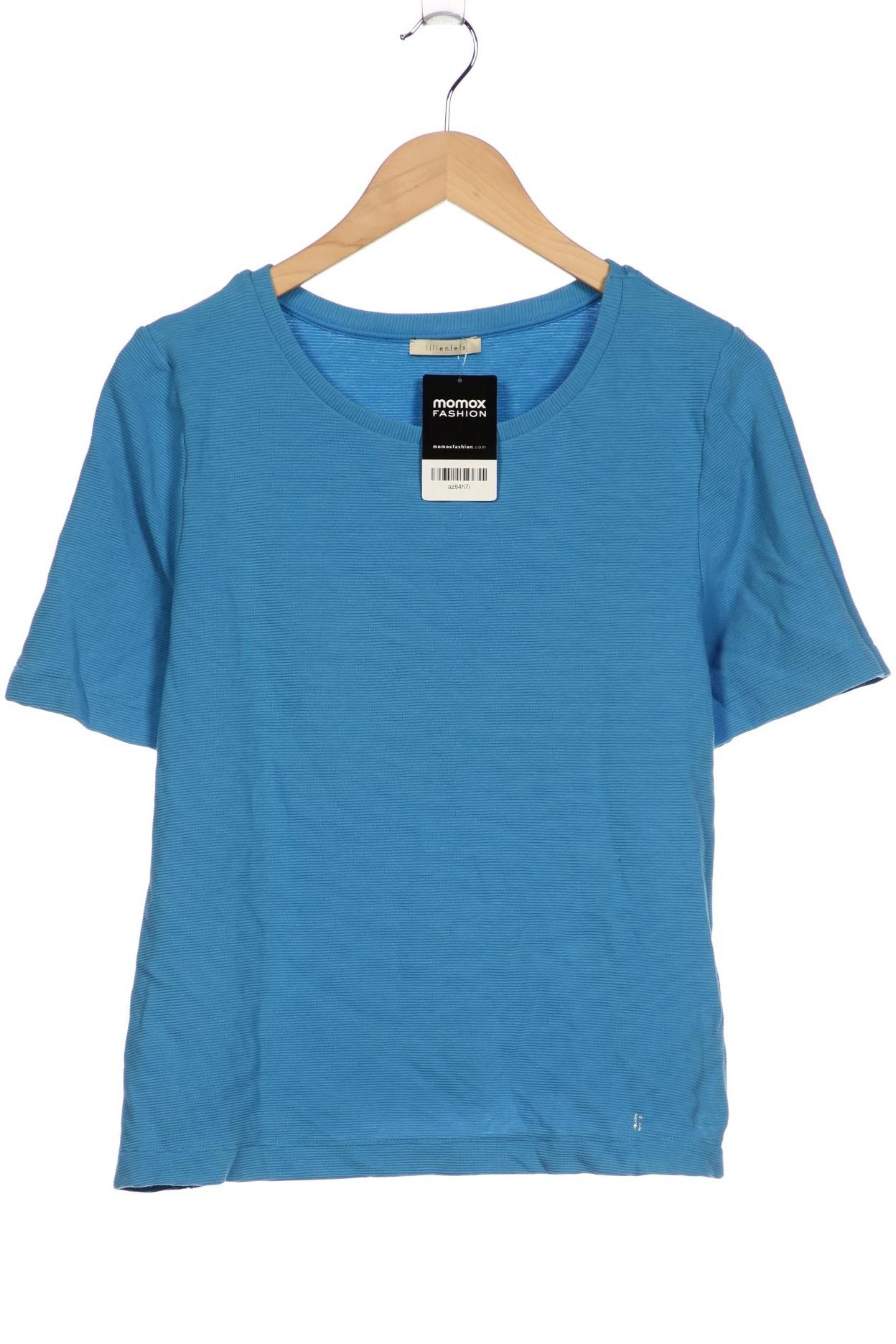 

lilienfels Damen T-Shirt, blau, Gr. 42