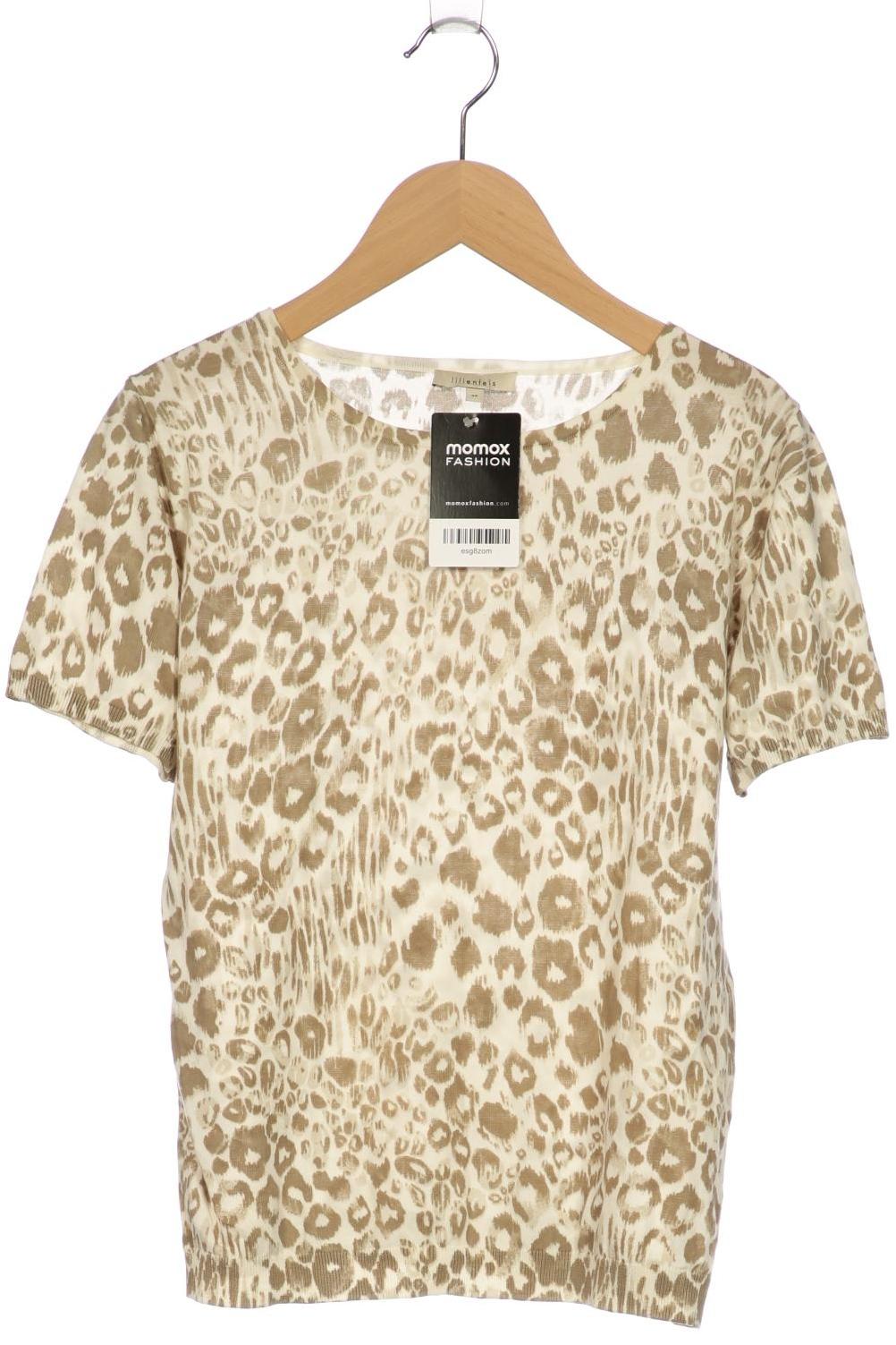 

lilienfels Damen T-Shirt, grau, Gr. 34