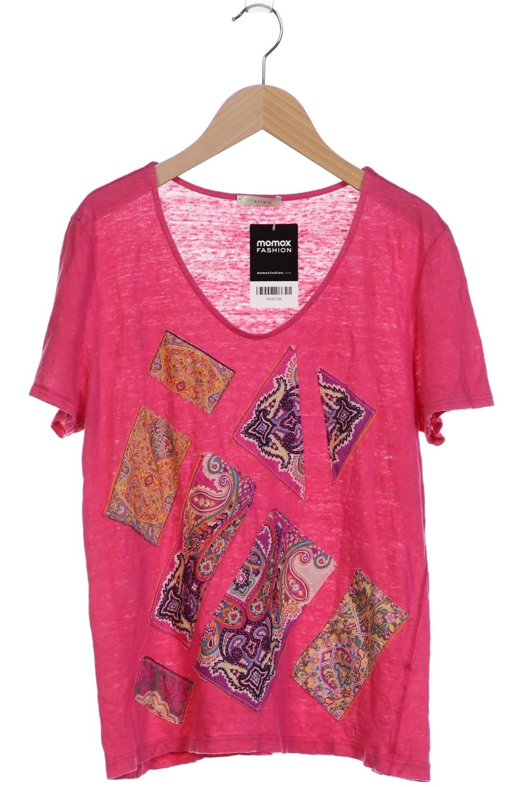 

lilienfels Damen T-Shirt, pink, Gr. 42