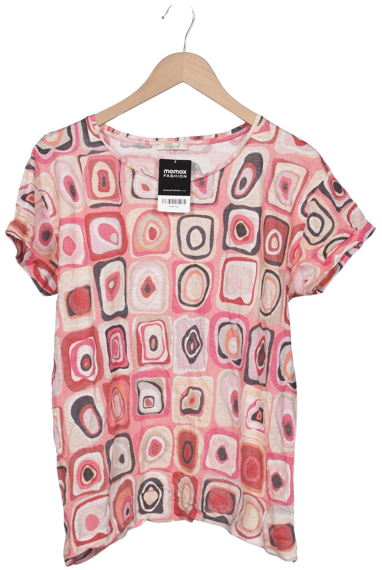 

lilienfels Damen T-Shirt, rot, Gr. 44