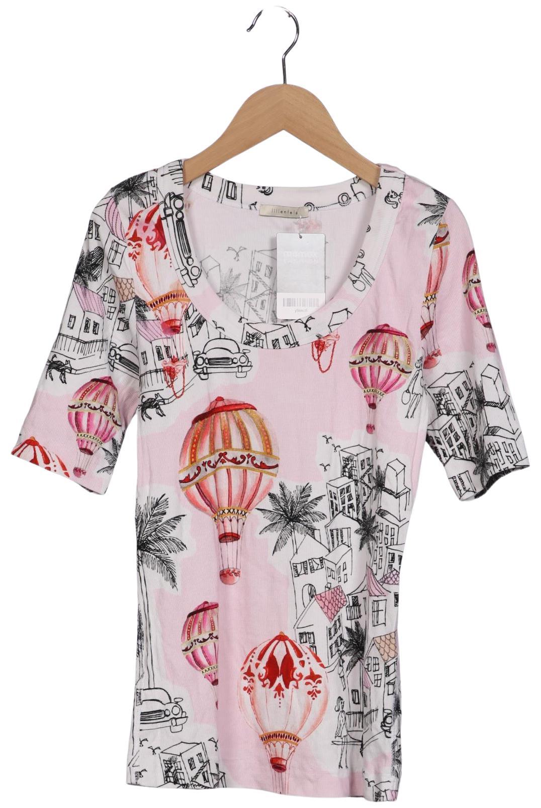 

lilienfels Damen T-Shirt, pink, Gr. 38