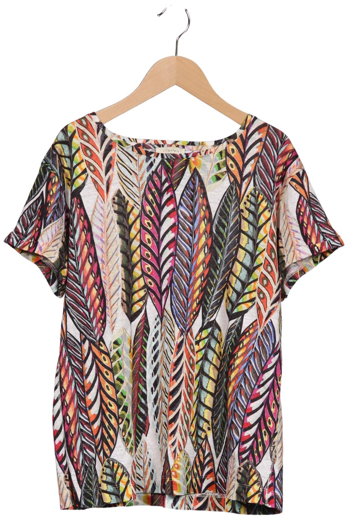 

lilienfels Damen T-Shirt, mehrfarbig, Gr. 40
