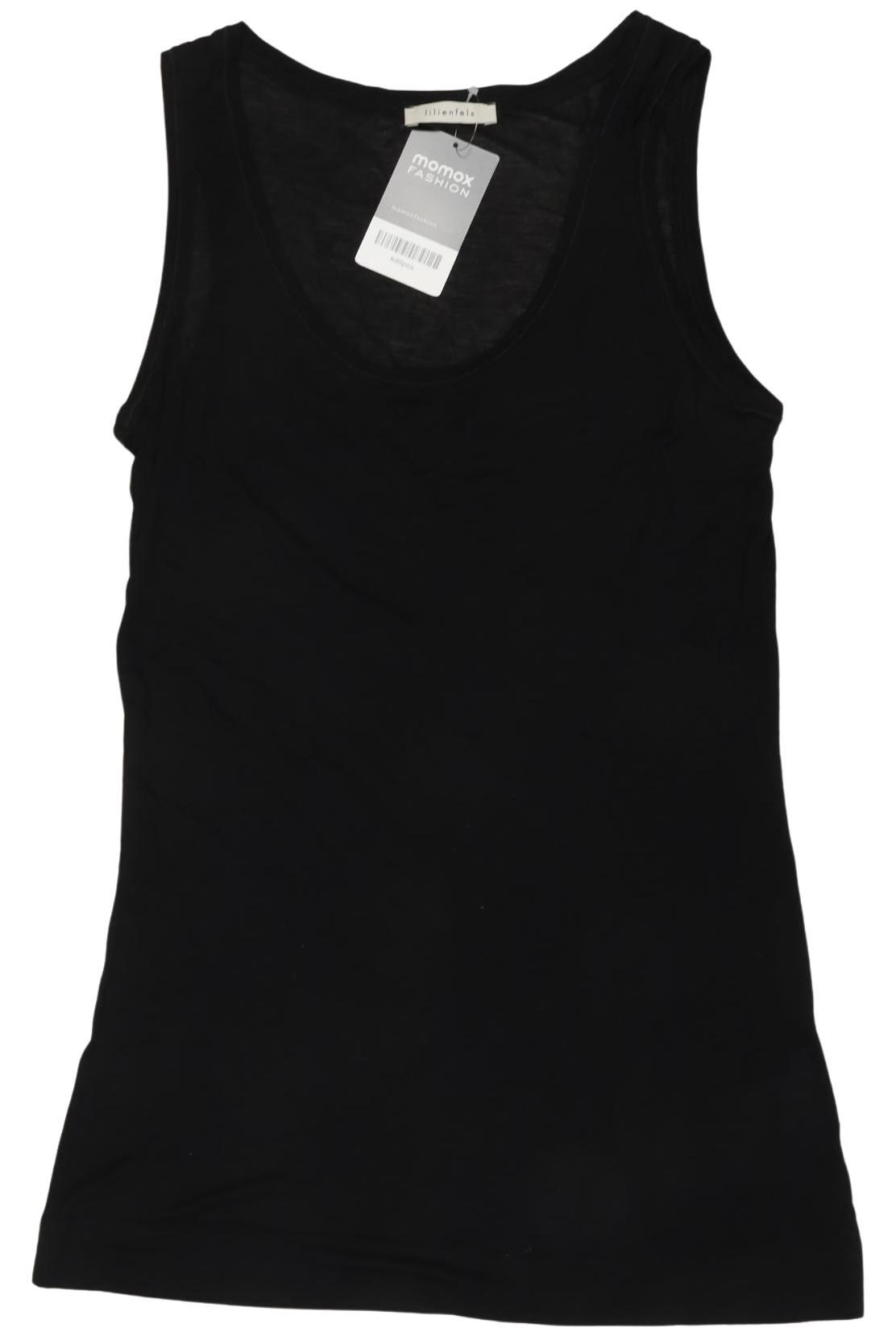 

lilienfels Damen Top, schwarz, Gr. 36