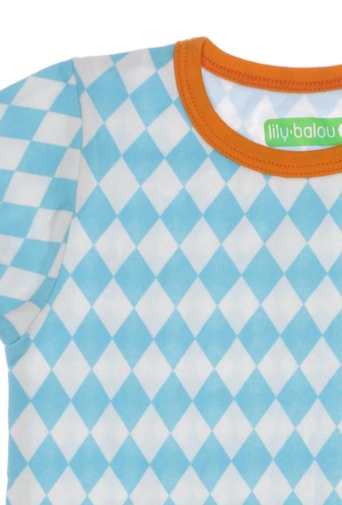 Thumbnail - lily balou Herren T-Shirt, hellblau, Gr. 122
