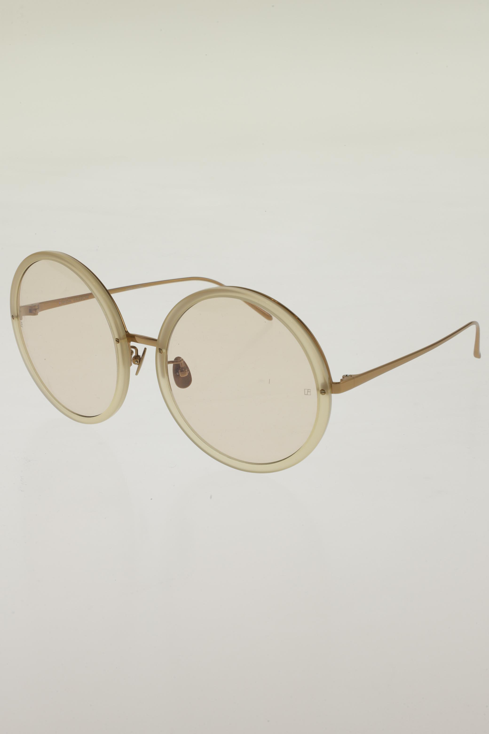 

Linda Farrow Damen Sonnenbrille, beige, Gr.