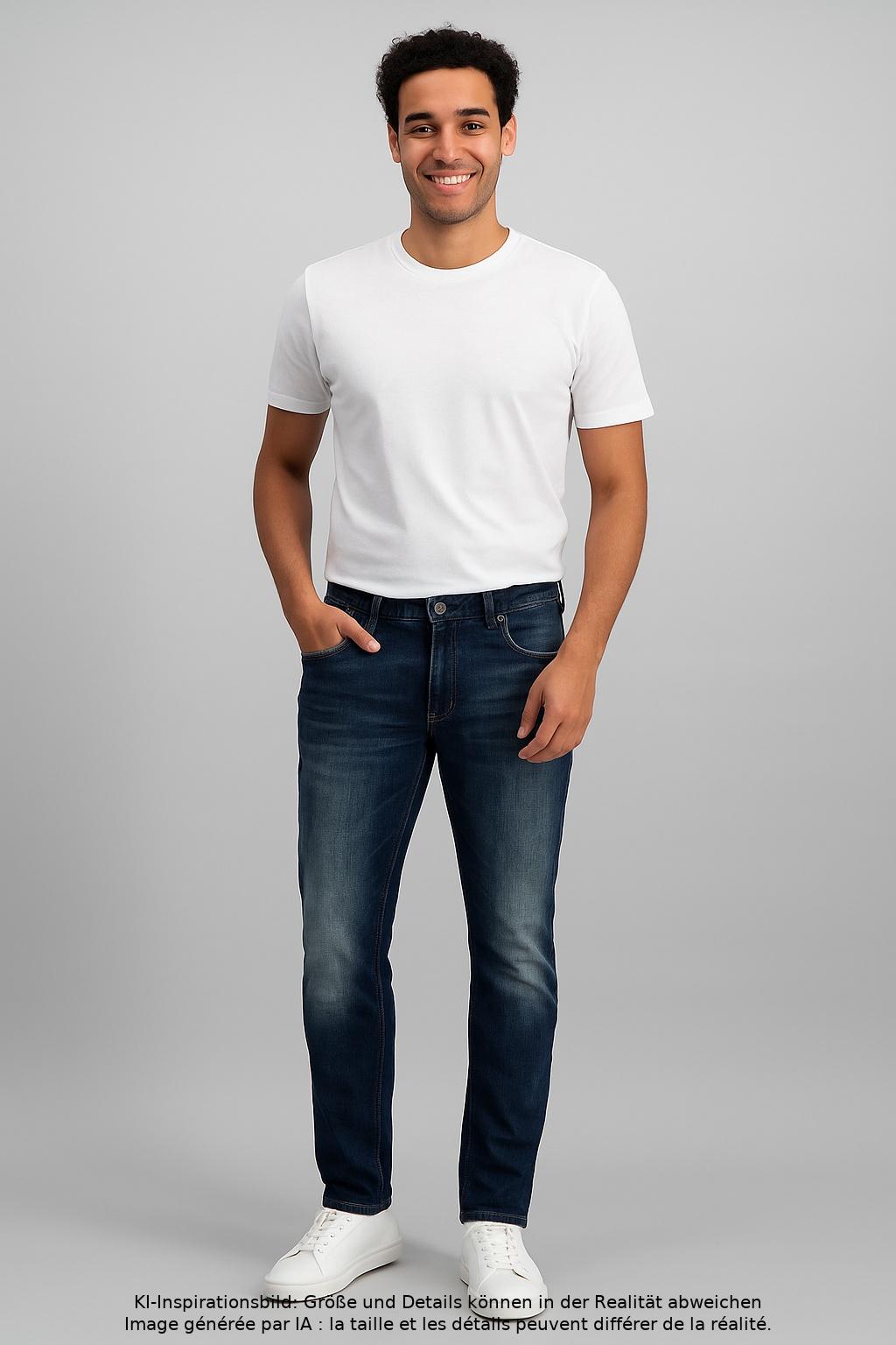 Thumbnail - Lindbergh Herren Jeans, blau, Gr. 34