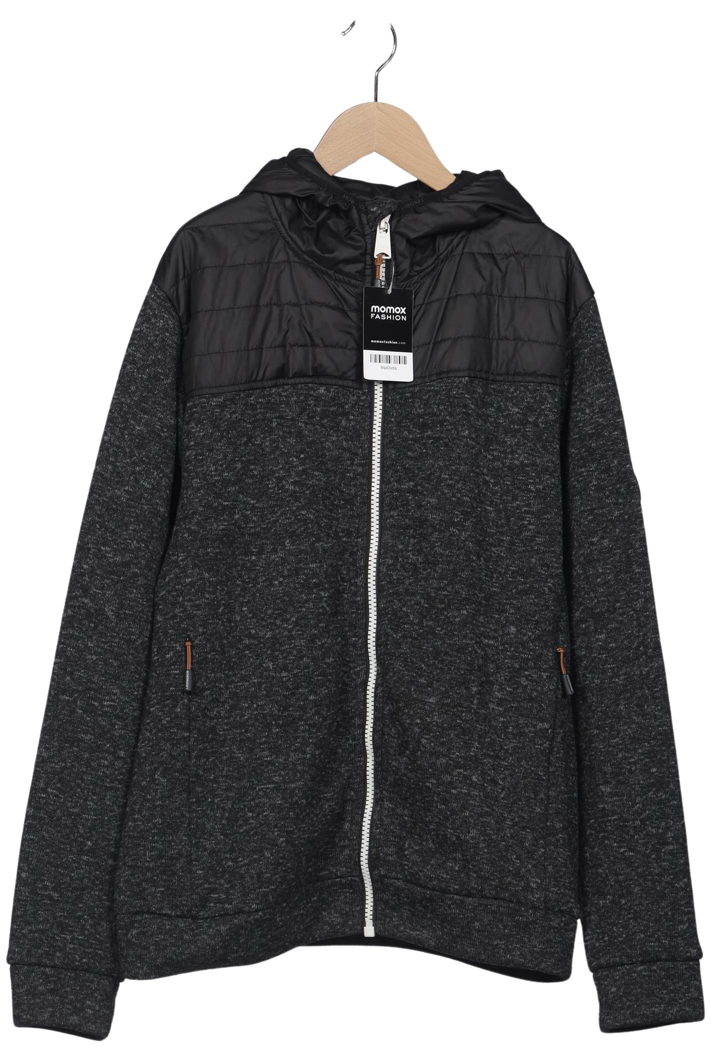 

Lindbergh Herren Kapuzenpullover, grau, Gr. 52