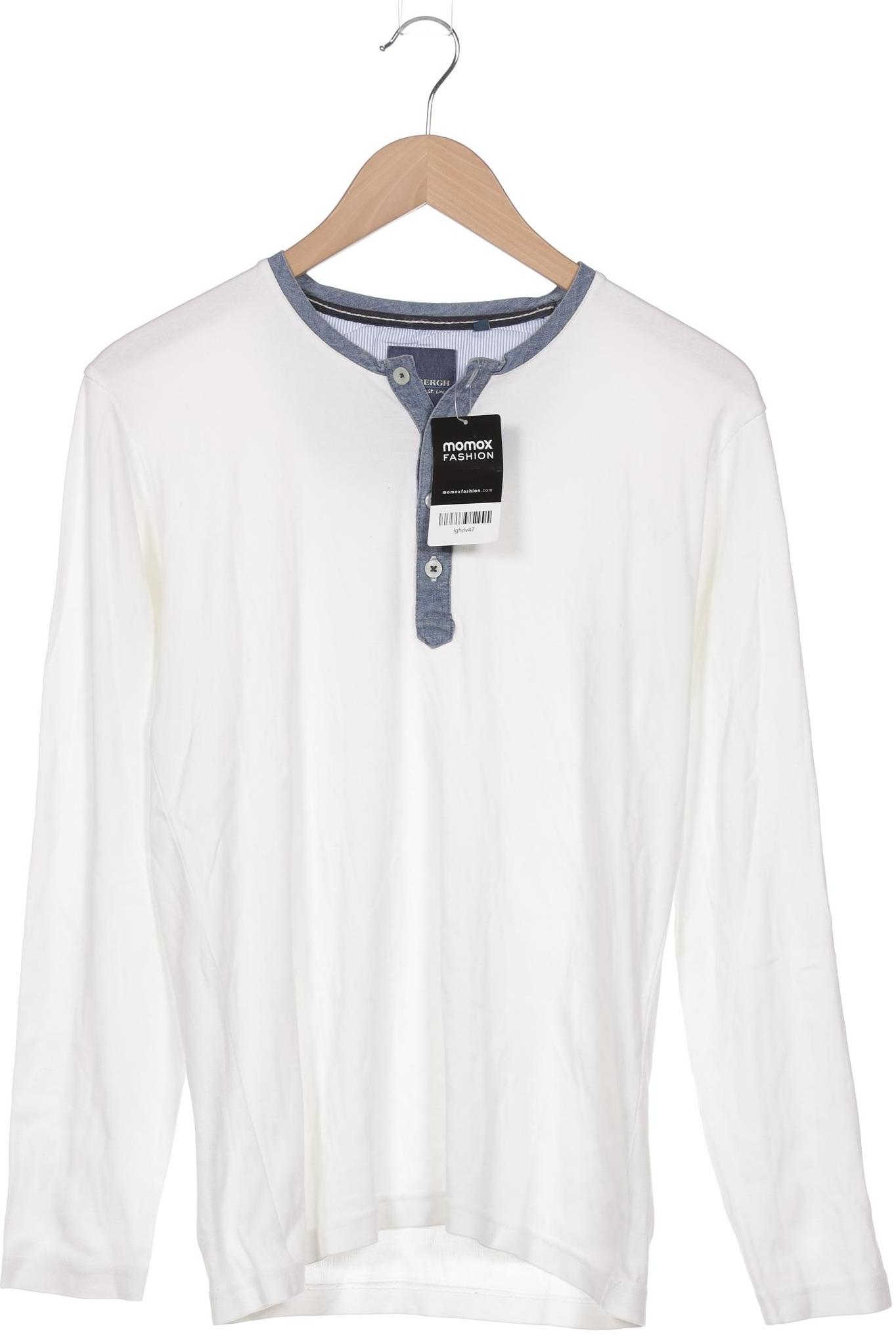 

Lindbergh Herren Langarmshirt, weiß, Gr. 46