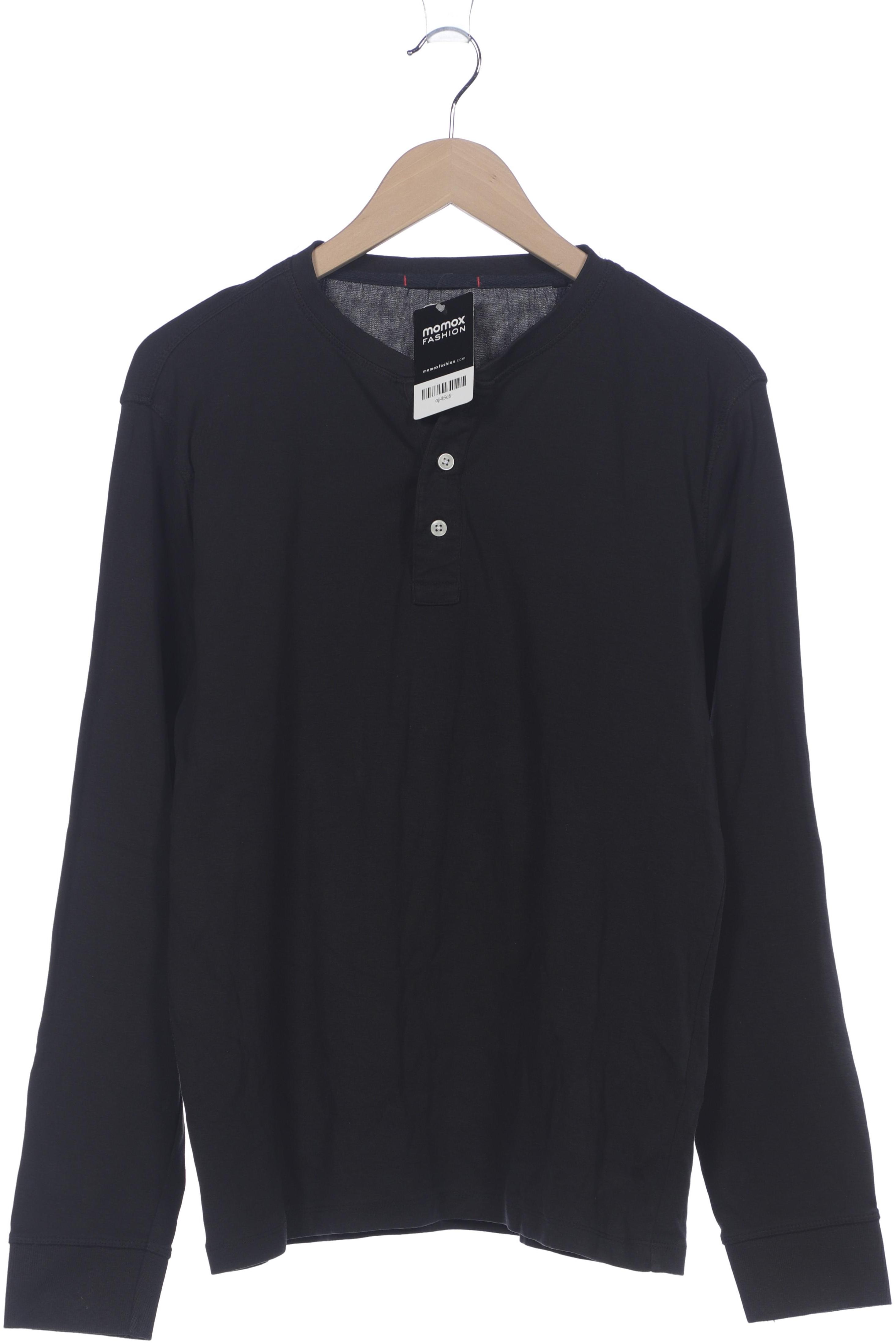 

Lindbergh Herren Langarmshirt, schwarz, Gr. 52