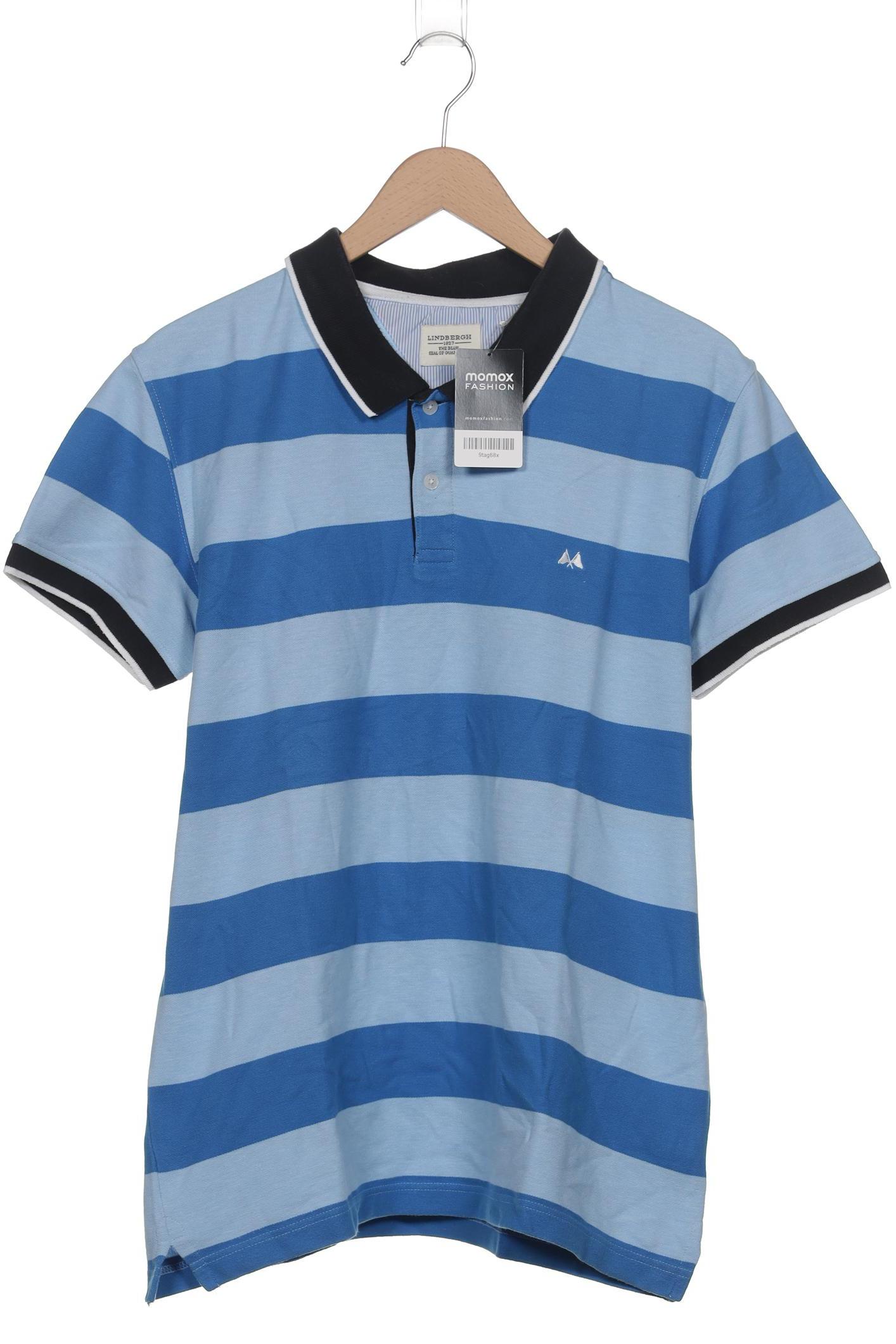 

Lindbergh Herren Poloshirt, blau, Gr. 54