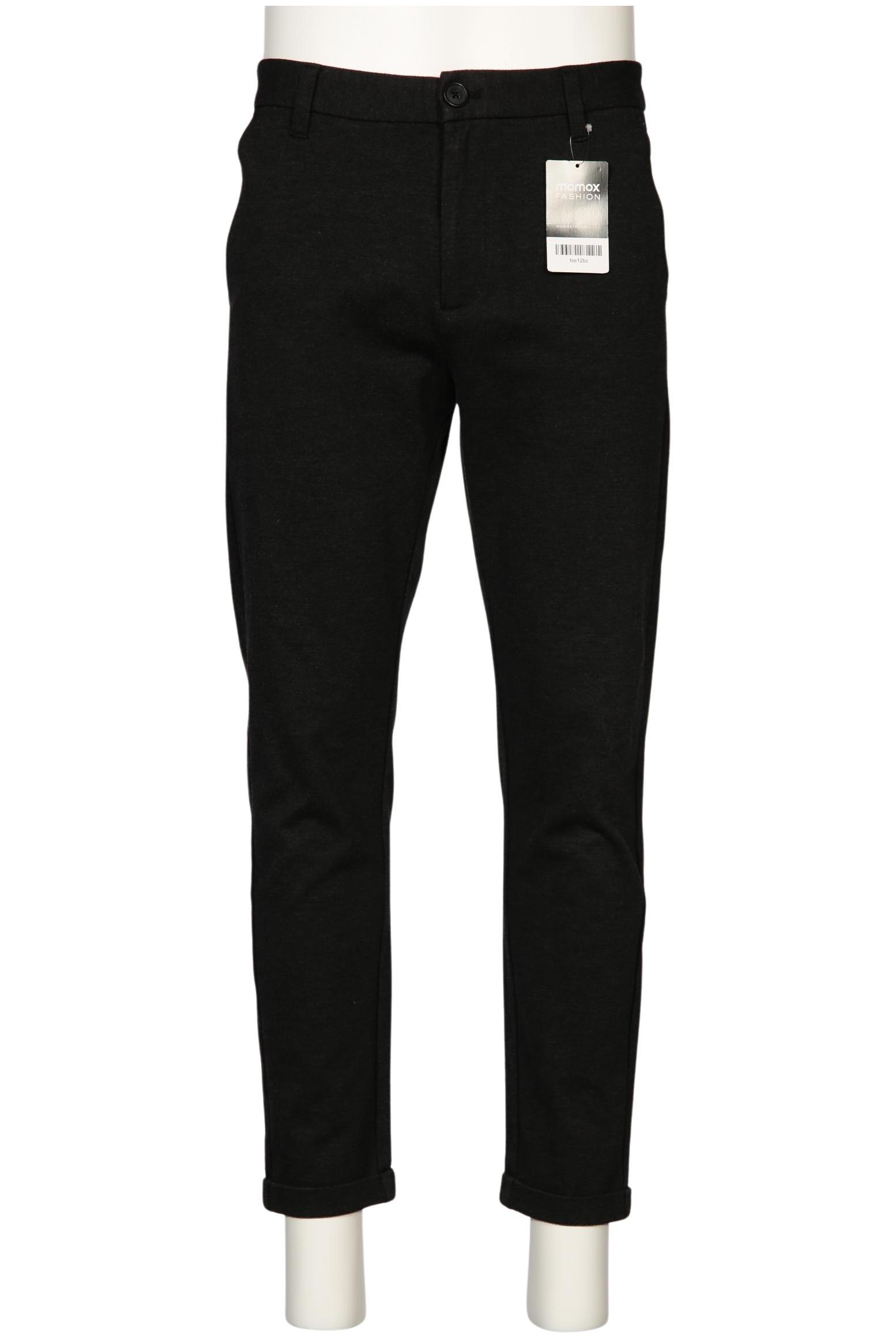 

Lindbergh Herren Stoffhose, schwarz, Gr. 0