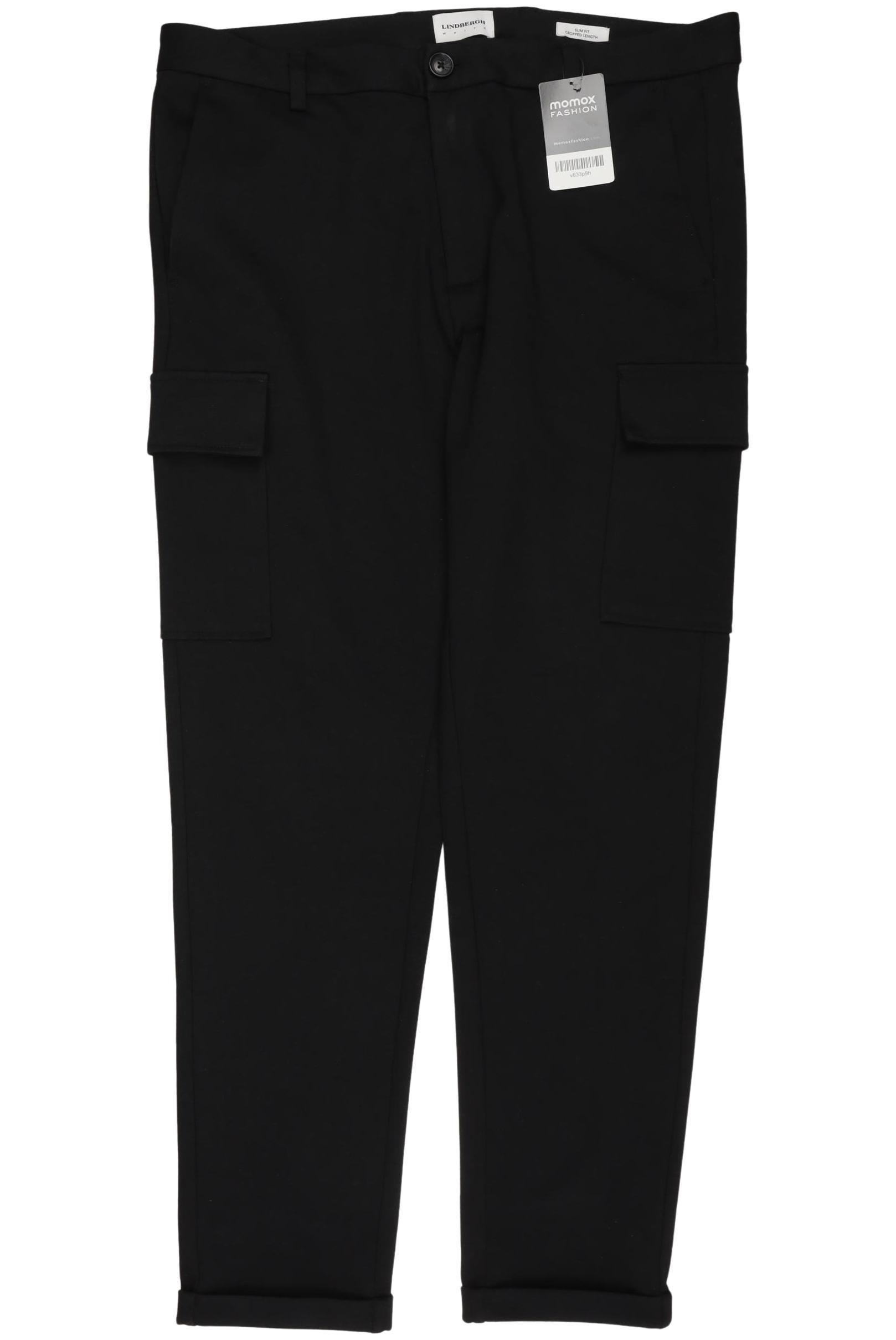 

Lindbergh Herren Stoffhose, schwarz, Gr. 0