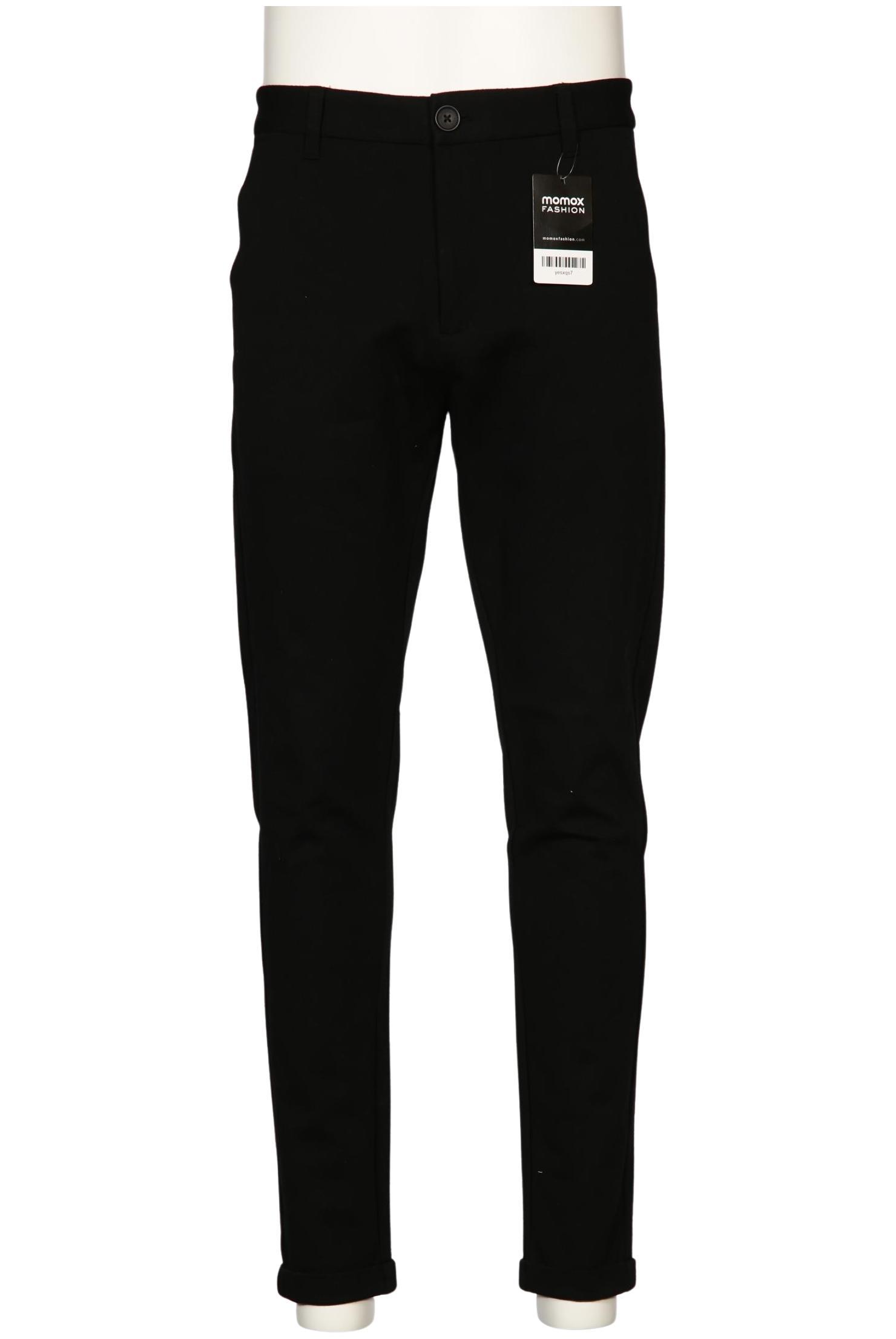 

Lindbergh Herren Stoffhose, schwarz, Gr. 0