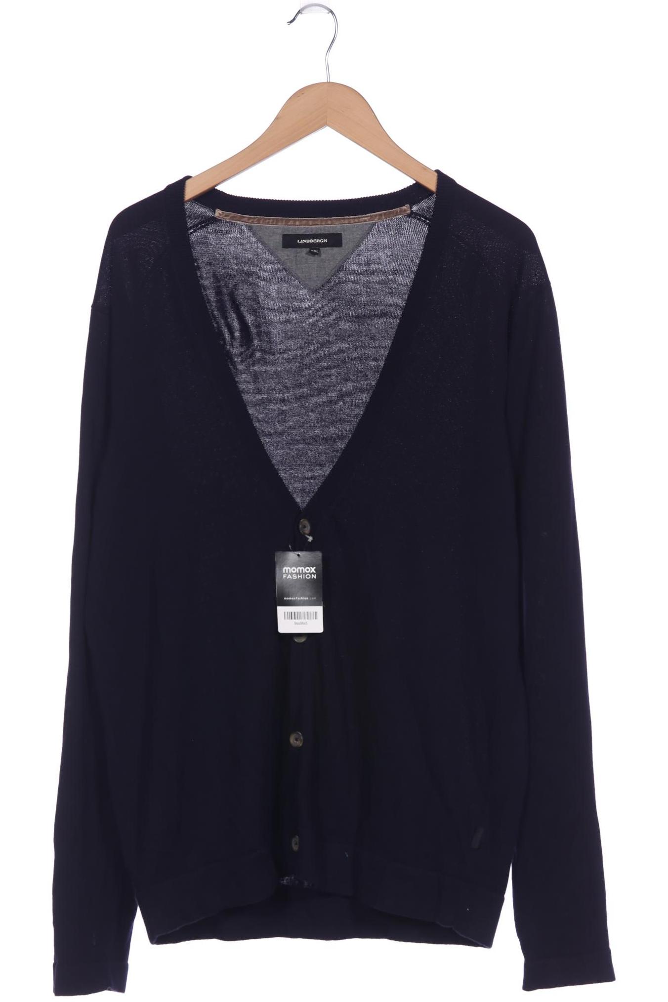 Thumbnail - Lindbergh Herren Strickjacke, marineblau, Gr. 56