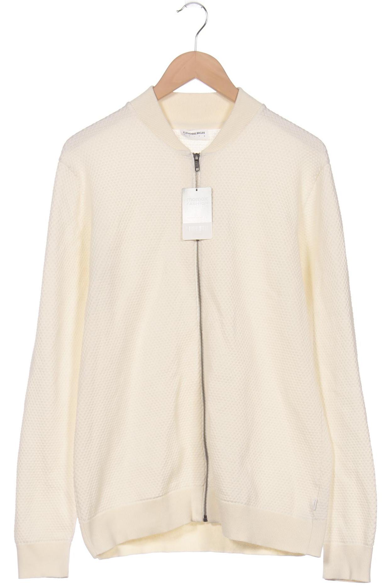 

Lindbergh Herren Strickjacke, cremeweiß, Gr. 52