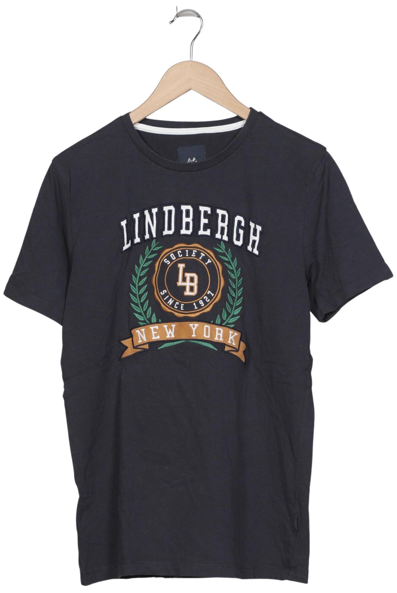 Thumbnail - Lindbergh Herren T-Shirt, marineblau, Gr. 48