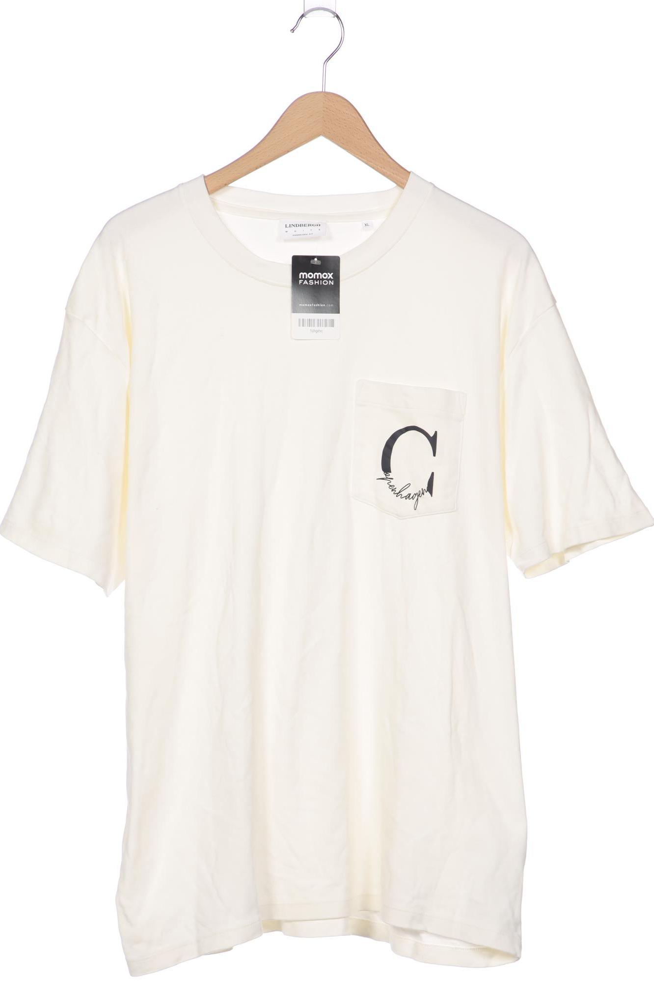 

Lindbergh Herren T-Shirt, cremeweiß, Gr. 54