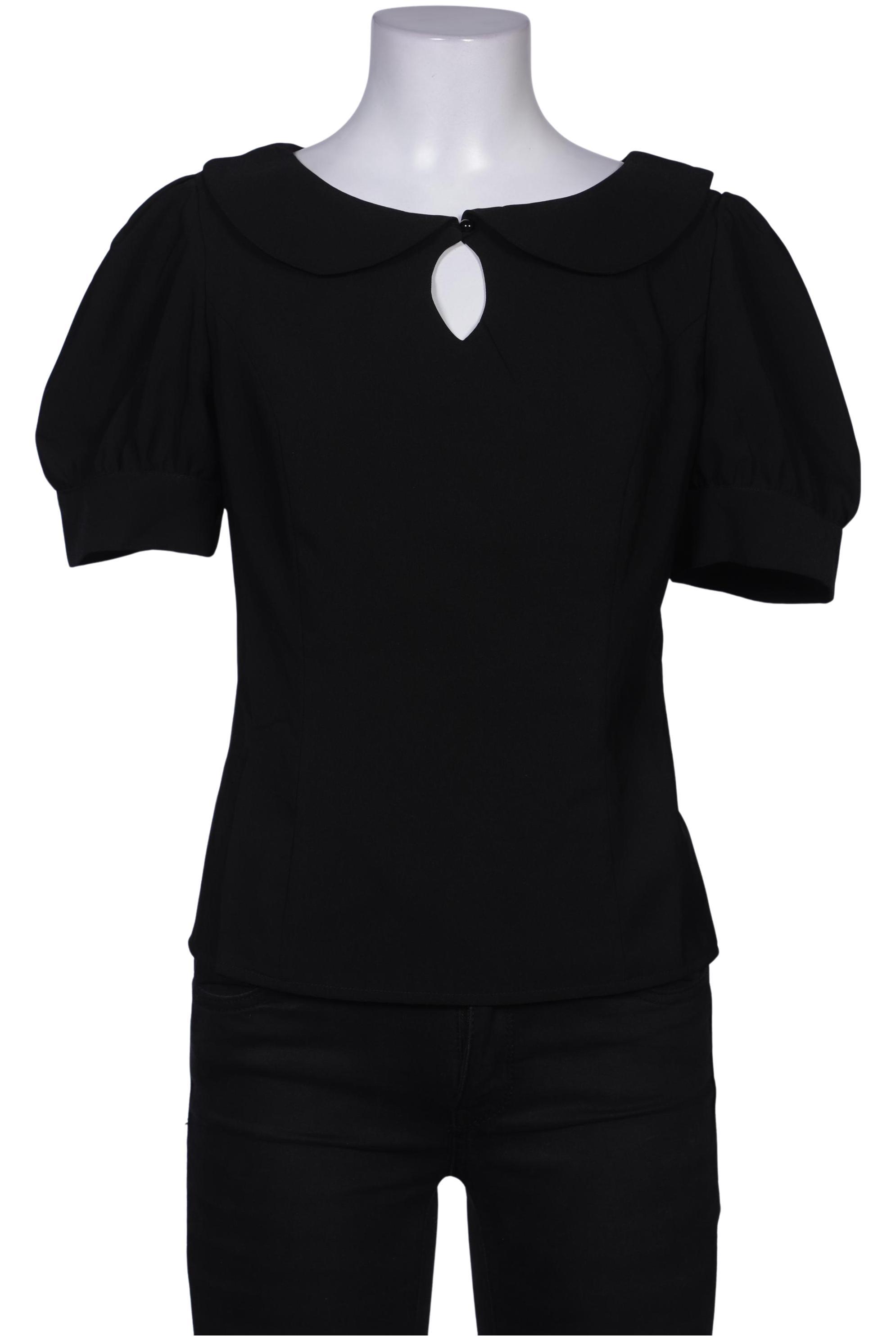 

Lindy Bop Damen Bluse, schwarz, Gr. 10