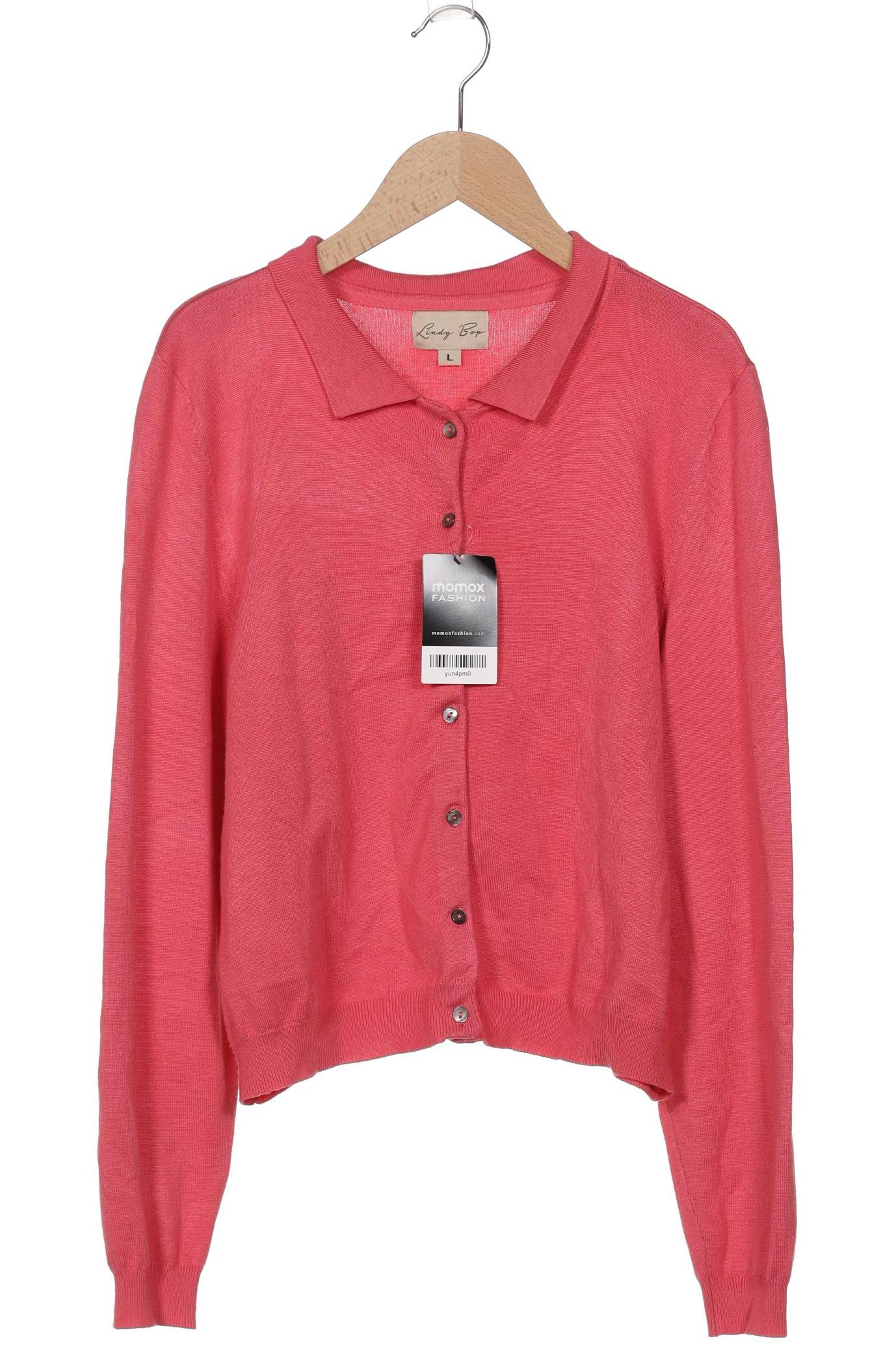 

Lindy Bop Damen Strickjacke, pink, Gr. 42