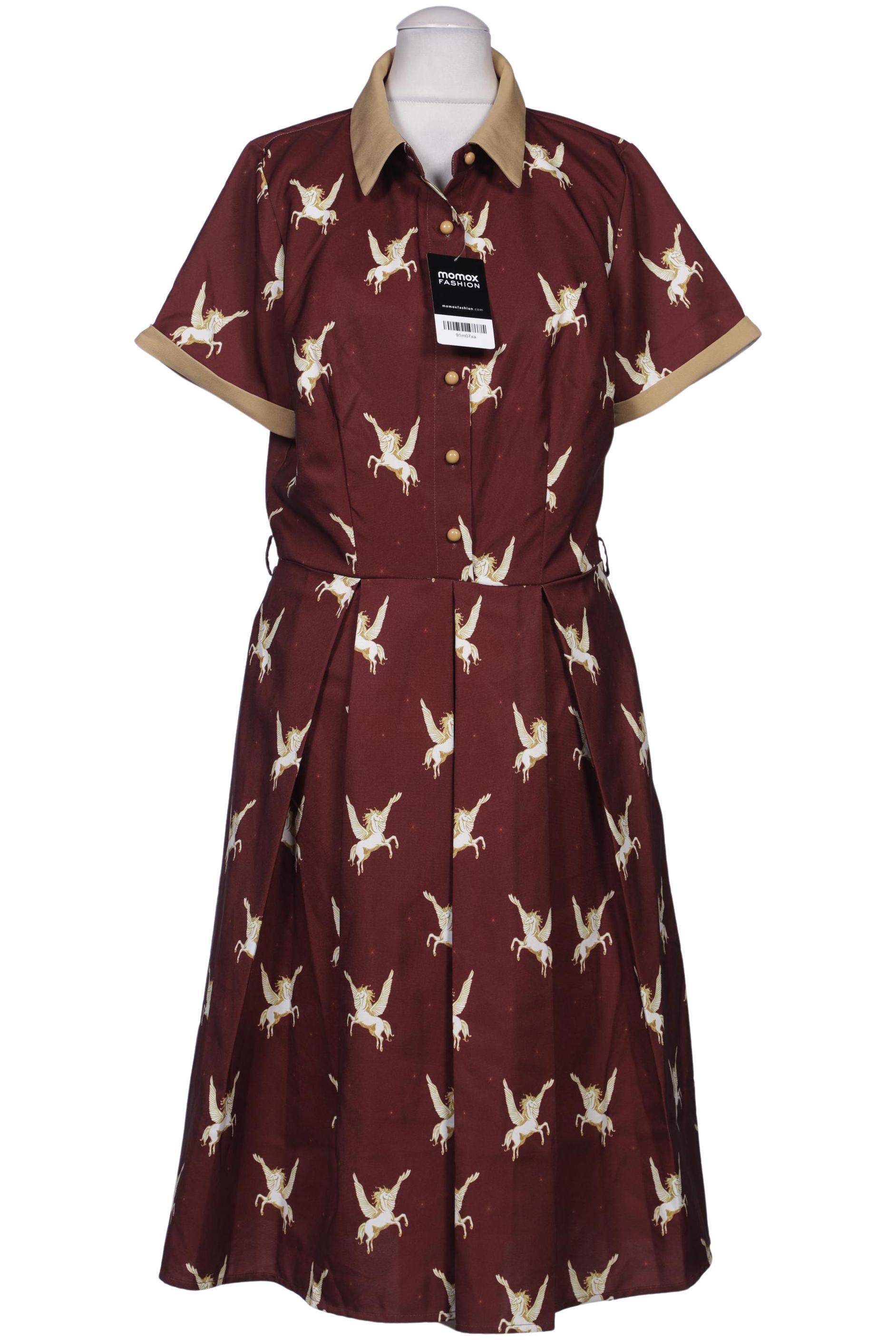 

Lindy Bop Damen Kleid, braun, Gr. 36