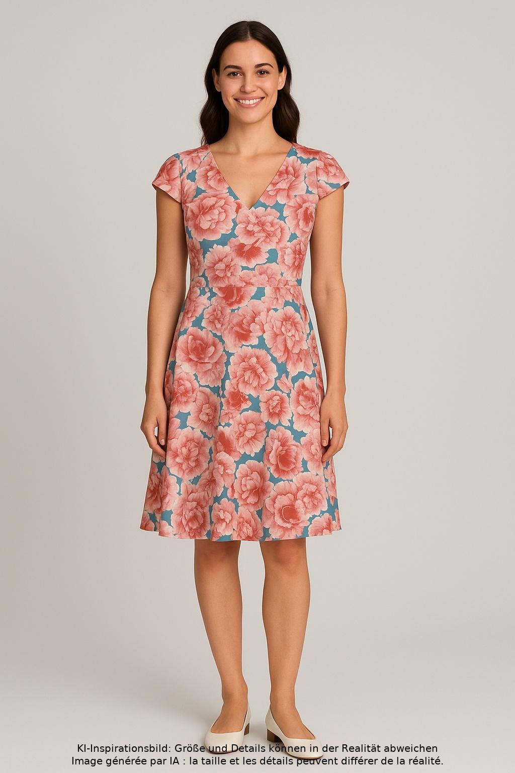 

Lindy Bop Damen Kleid, mehrfarbig, Gr. 36