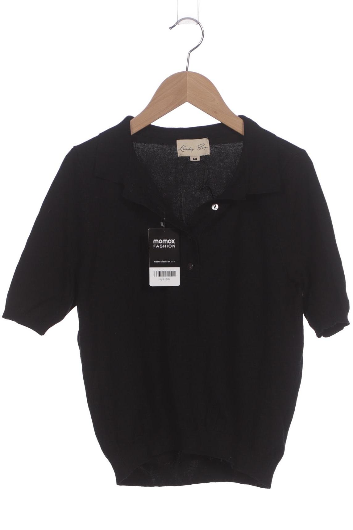 

Lindy Bop Damen Poloshirt, schwarz, Gr. 38