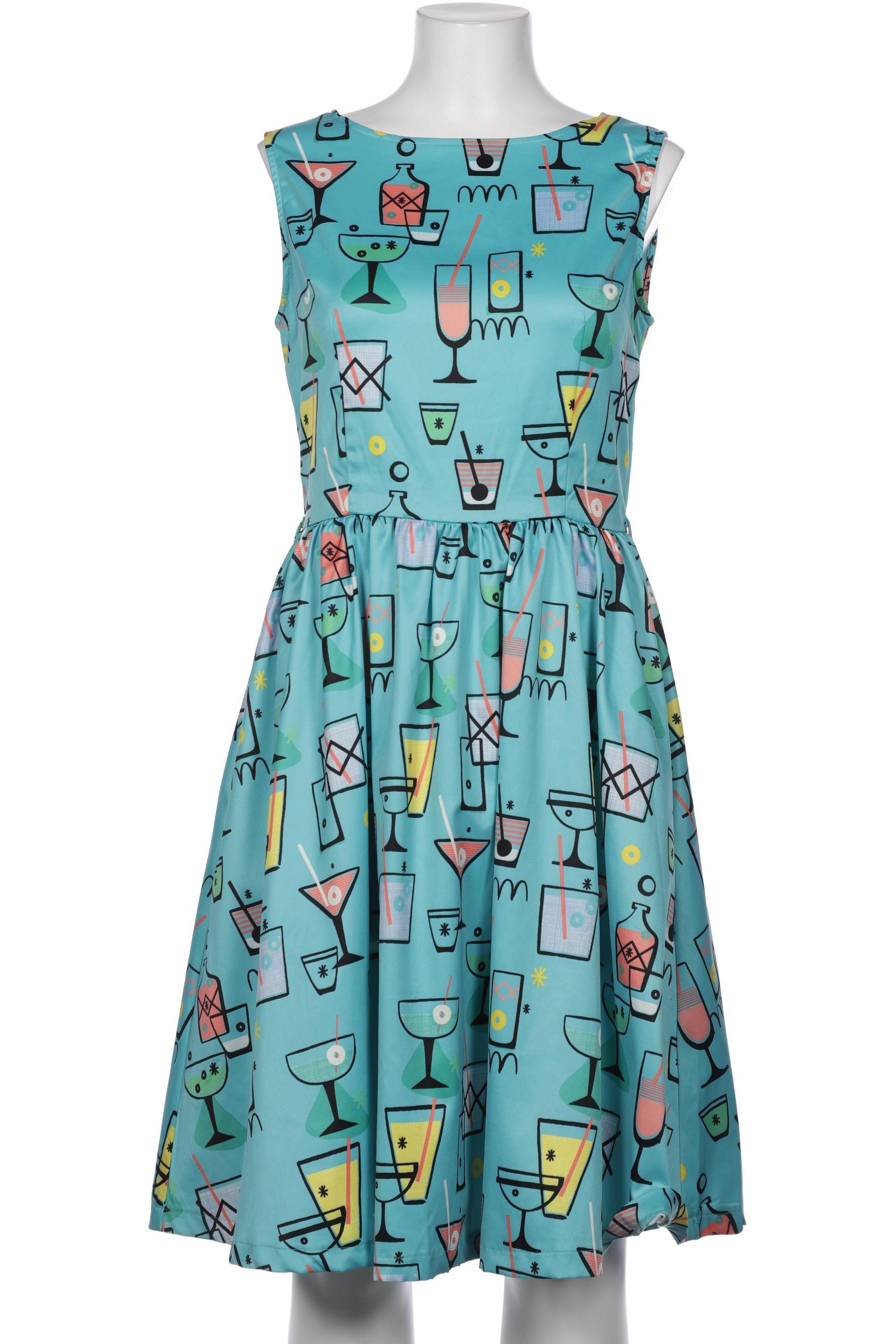 

Lindy Bop Damen Kleid, blau, Gr. 40