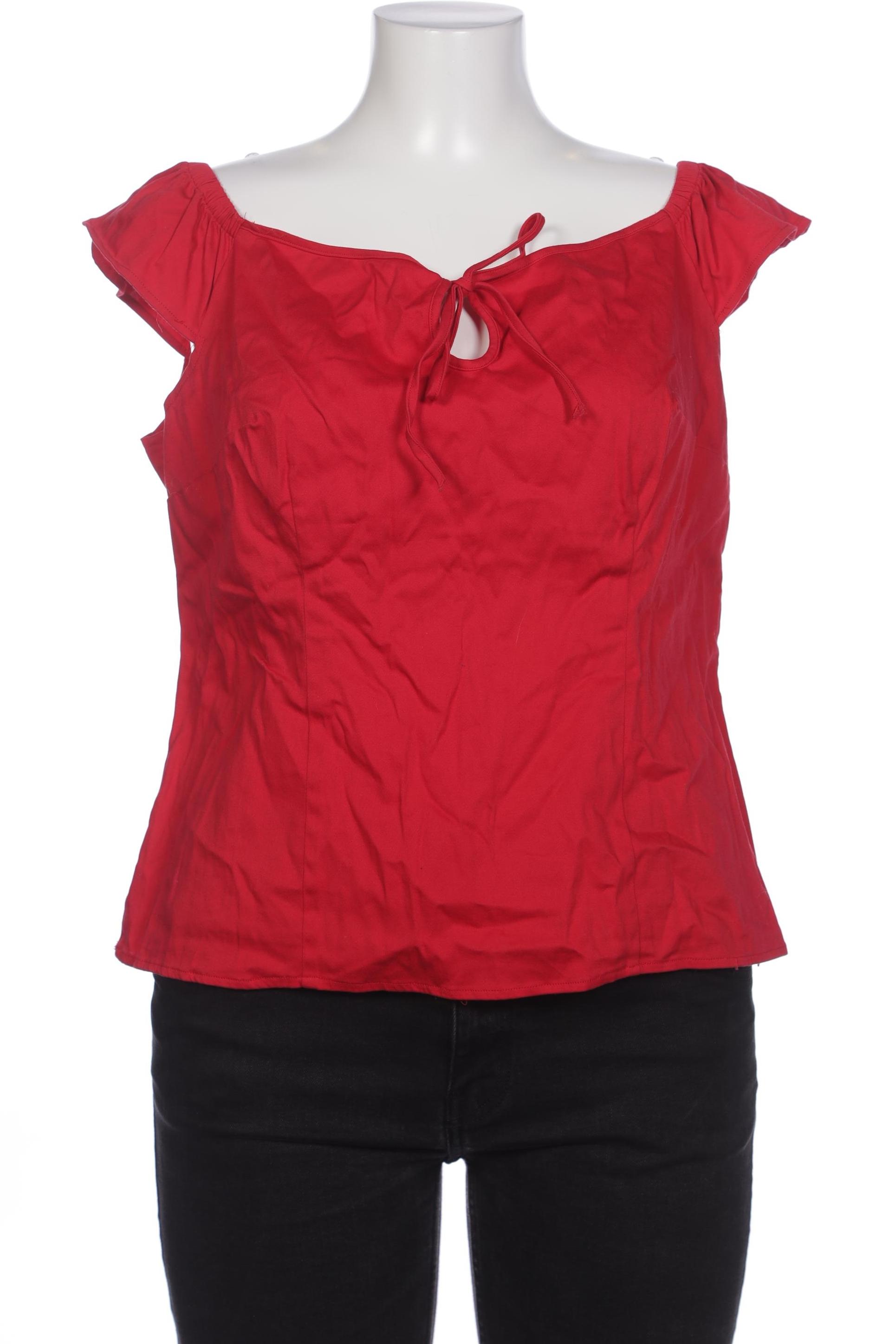 

Lindy Bop Damen Bluse, rot, Gr. 48