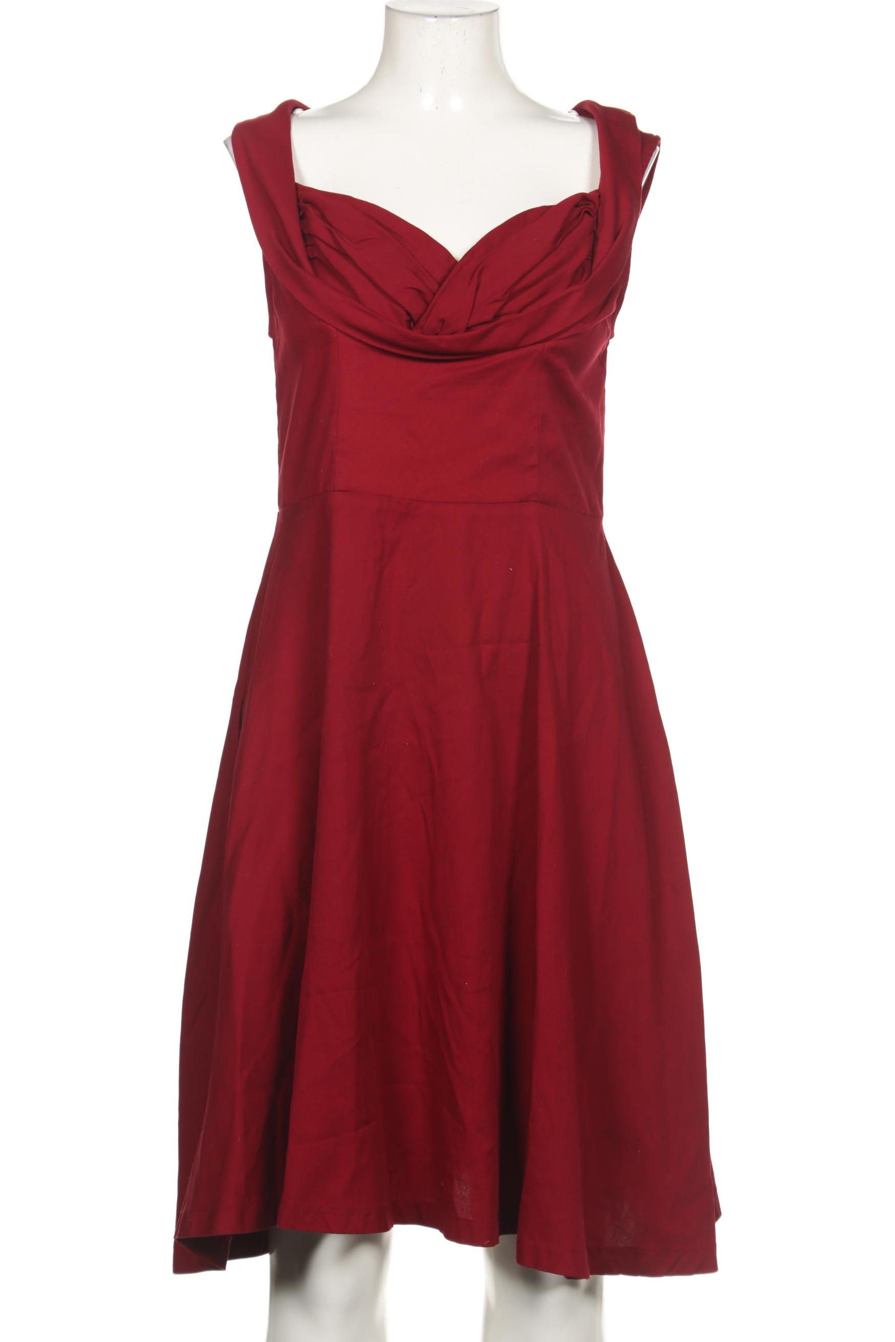 

Lindy Bop Damen Kleid, bordeaux, Gr. 38