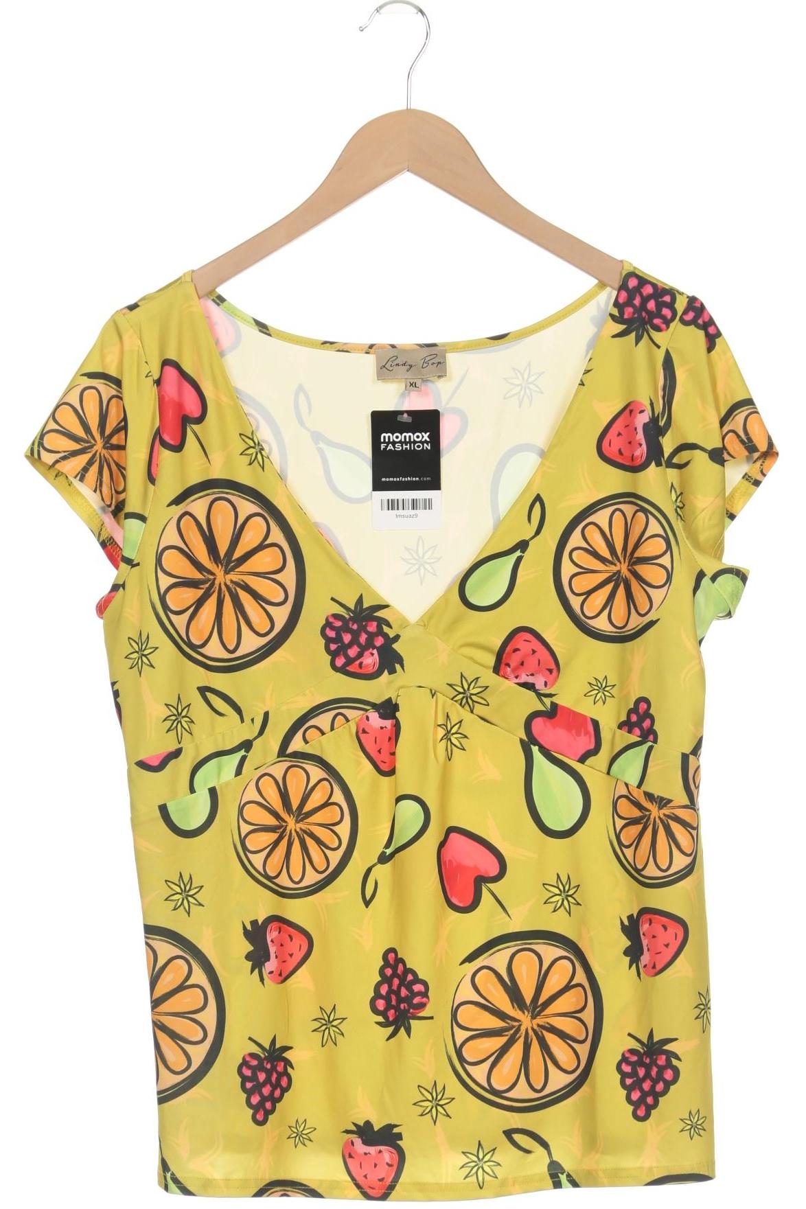 

Lindy Bop Damen T-Shirt, gelb, Gr. 44