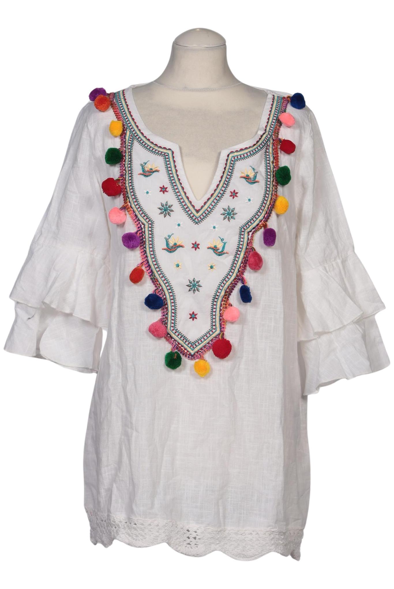 

Linea Tesini by heine Damen Bluse, weiß, Gr. 36