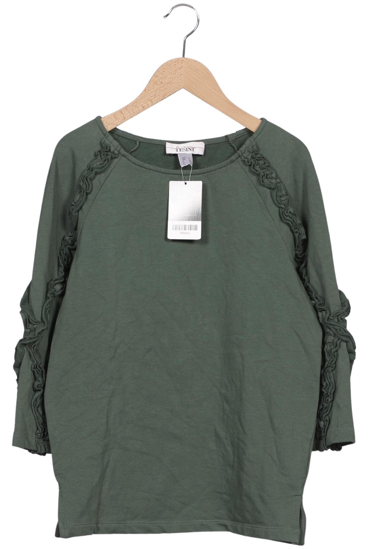 

Linea Tesini by heine Damen Sweatshirt, grün, Gr. 34