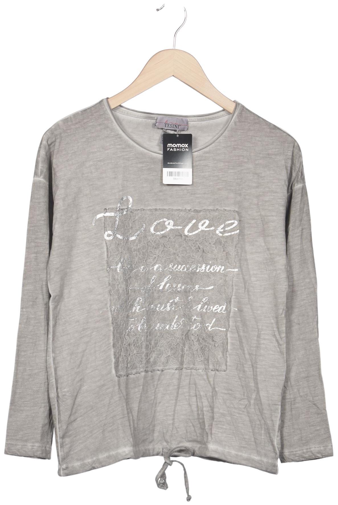 

Linea Tesini by heine Damen Langarmshirt, grau, Gr. 34