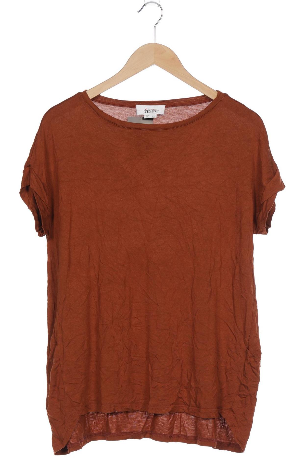 

Linea Tesini by heine Damen T-Shirt, braun, Gr. 40