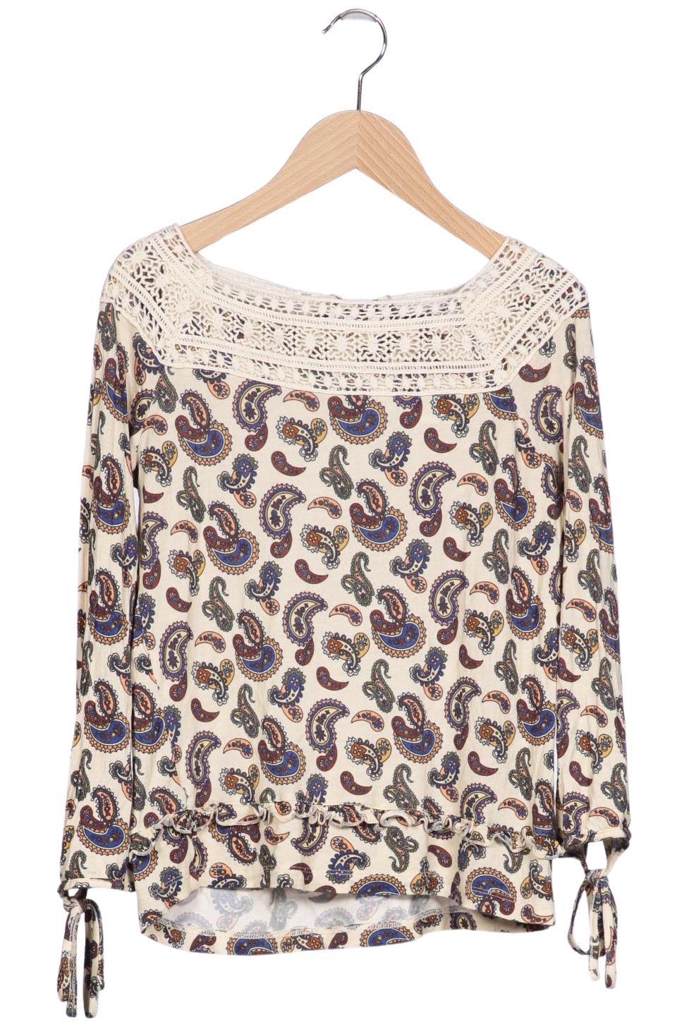 

Linea Tesini by heine Damen Langarmshirt, beige, Gr. 34