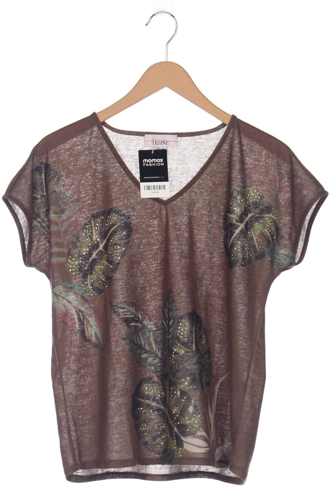 

Linea Tesini by heine Damen T-Shirt, grün, Gr. 38