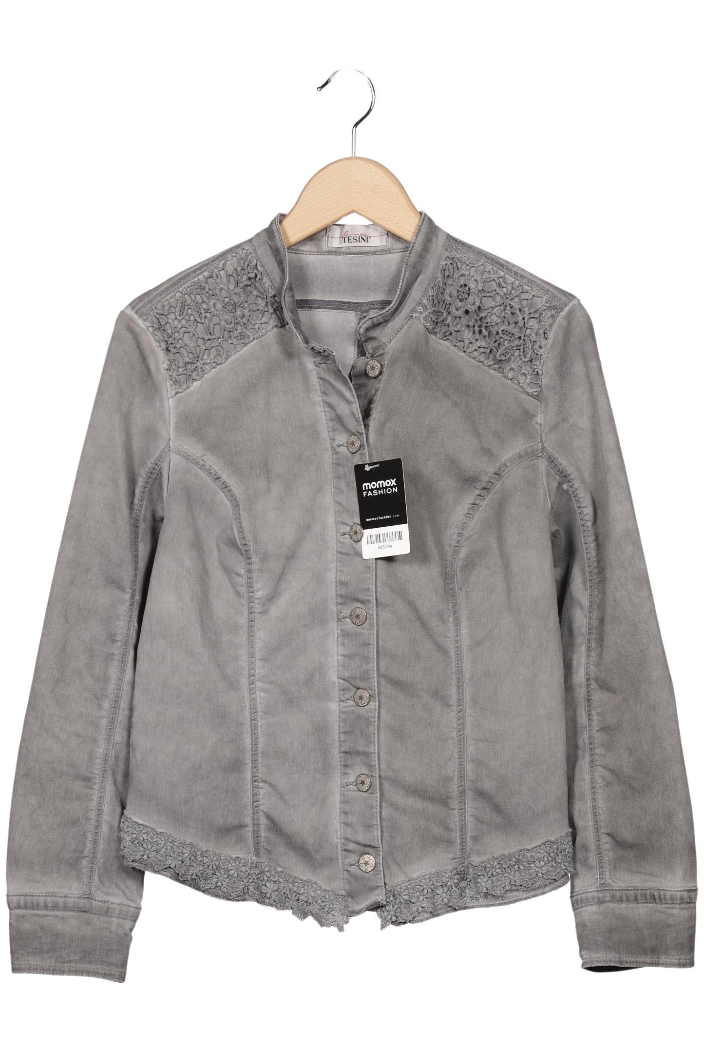 

Linea Tesini by heine Damen Jacke, grau, Gr. 38