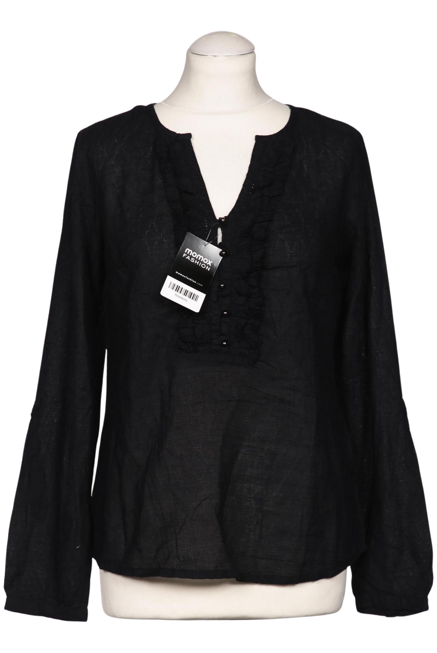 

Linea Tesini by heine Damen Bluse, schwarz, Gr. 36