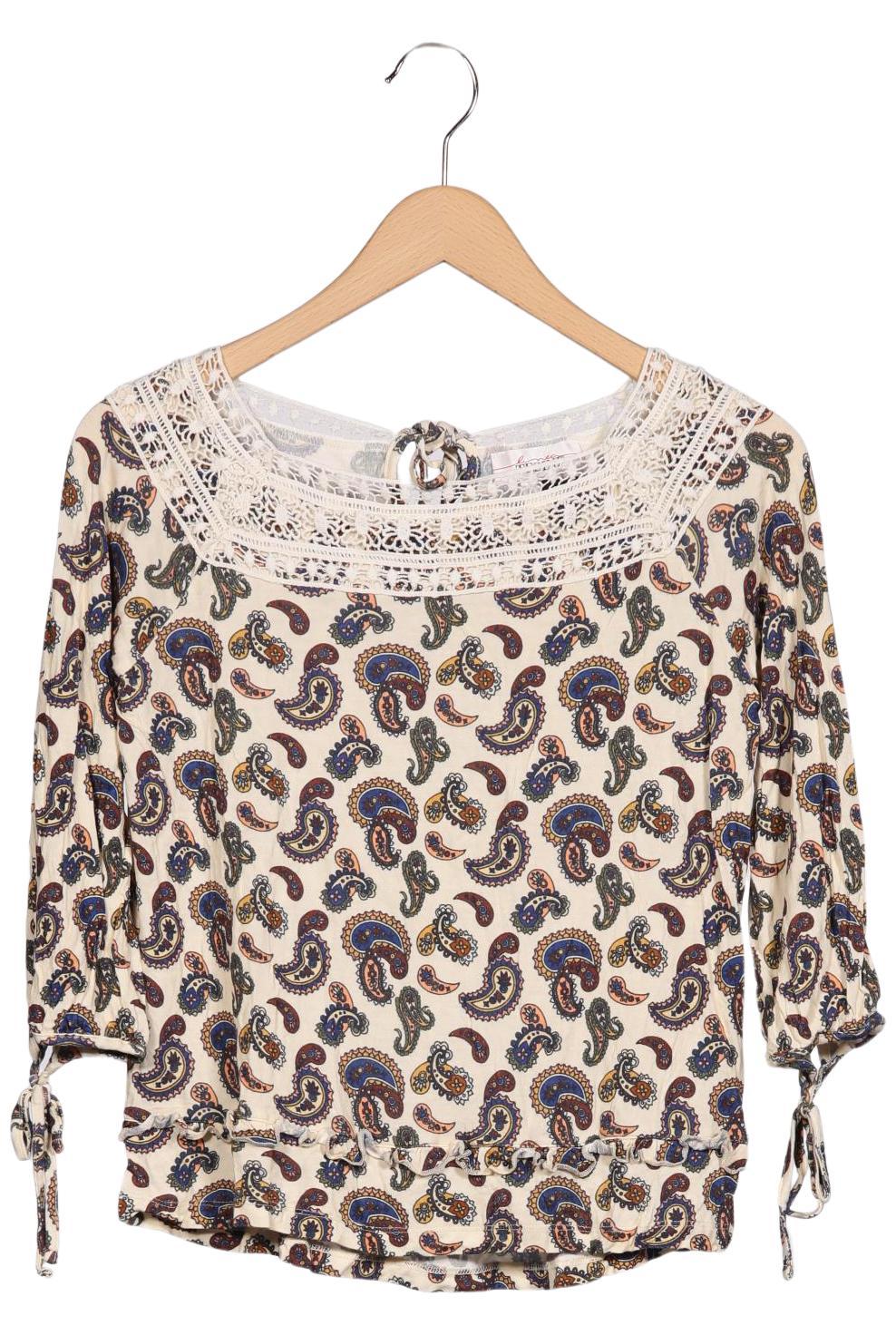 

Linea Tesini by heine Damen Langarmshirt, mehrfarbig, Gr. 38